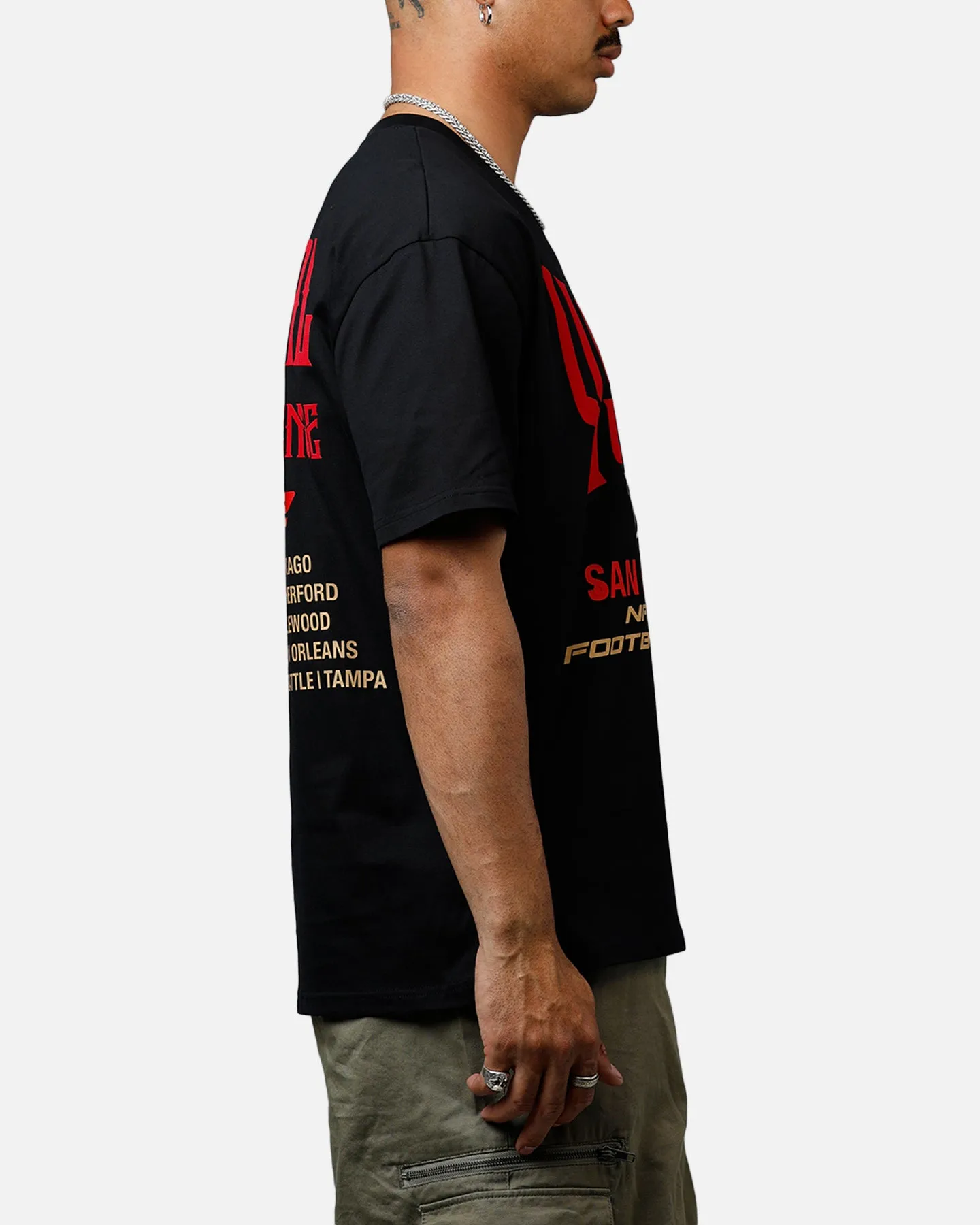 Pro Standard San Francisco 49ers City Tour 2.0 T-Shirt Black