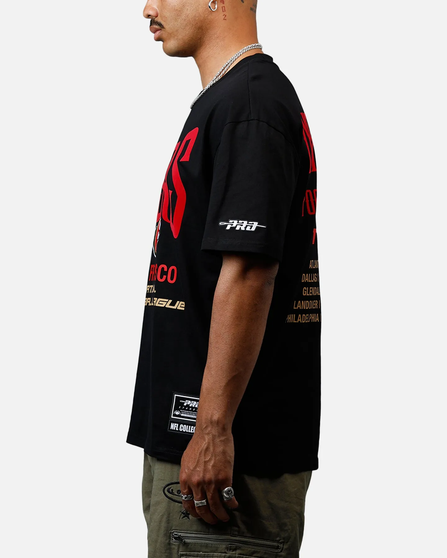 Pro Standard San Francisco 49ers City Tour 2.0 T-Shirt Black