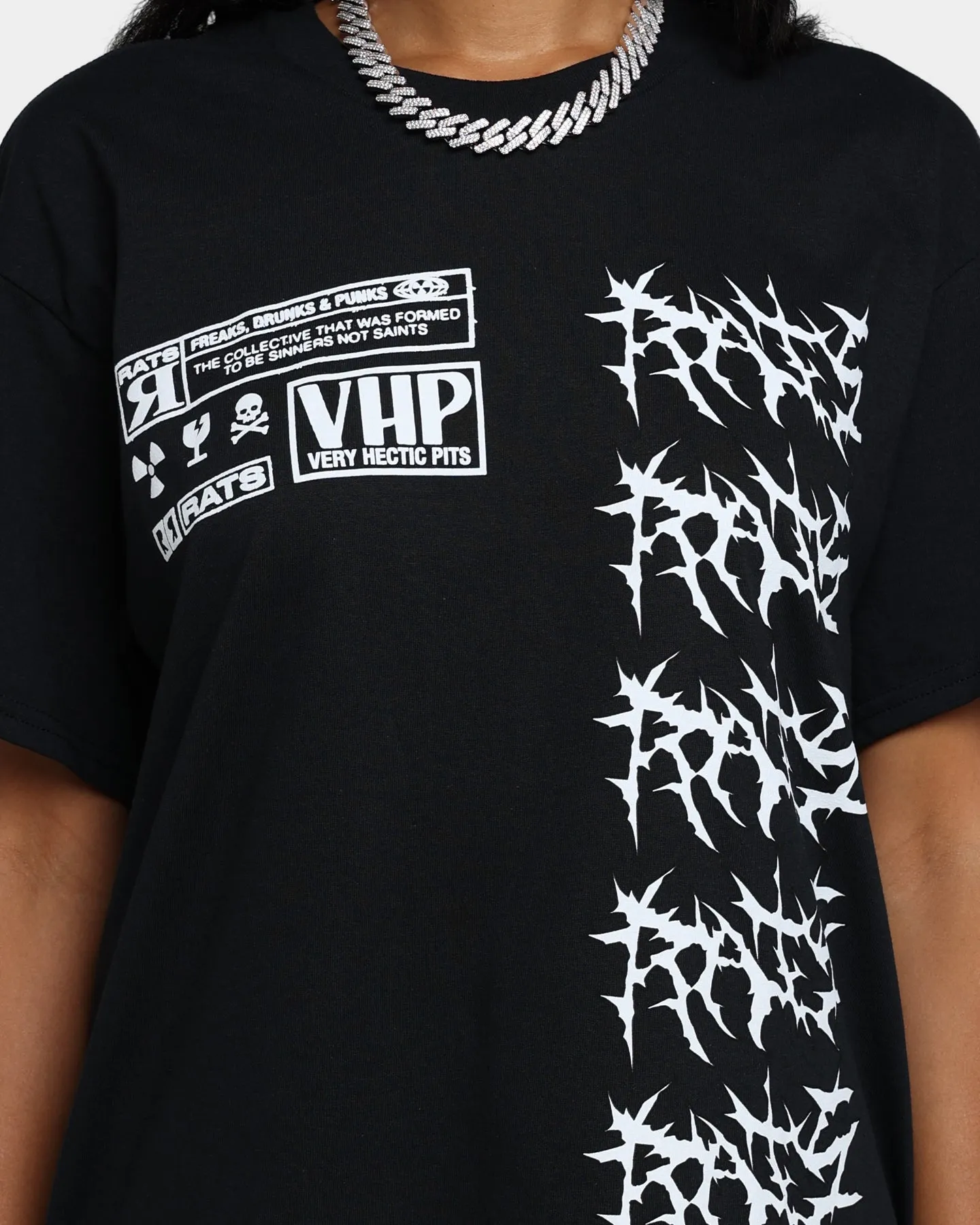 Rats Get Fat Guilty Pleasures VHP T-Shirt Black