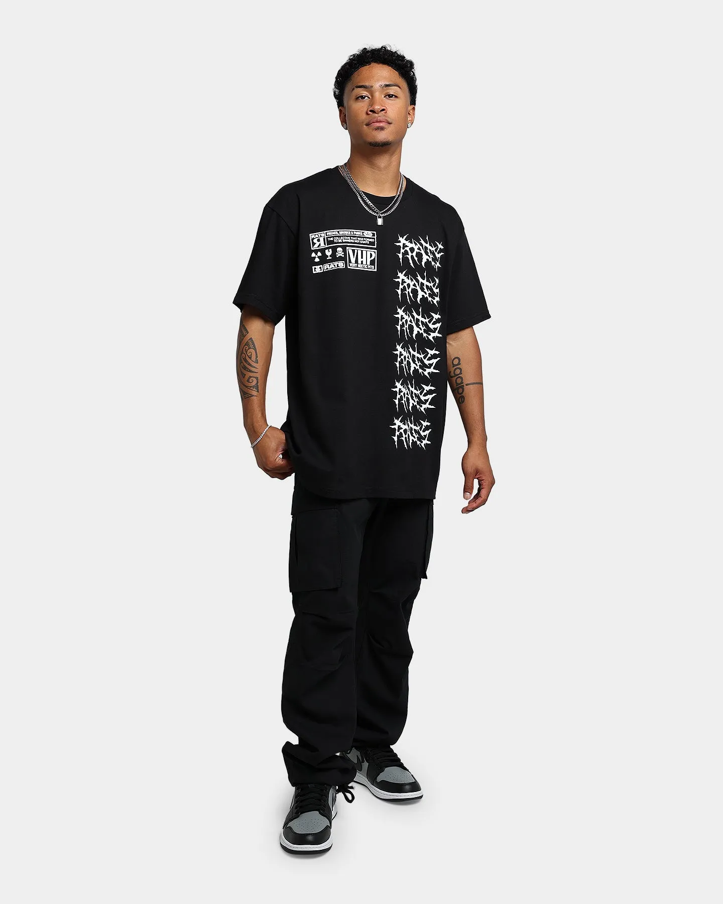 Rats Get Fat Guilty Pleasures VHP T-Shirt Black