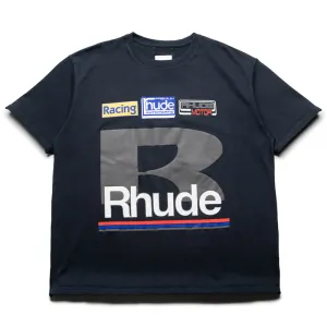 Rhude Petrol Patch Tee - Vintage Black