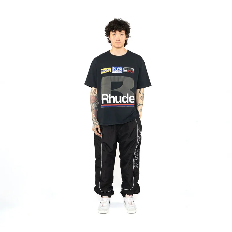 Rhude Petrol Patch Tee - Vintage Black