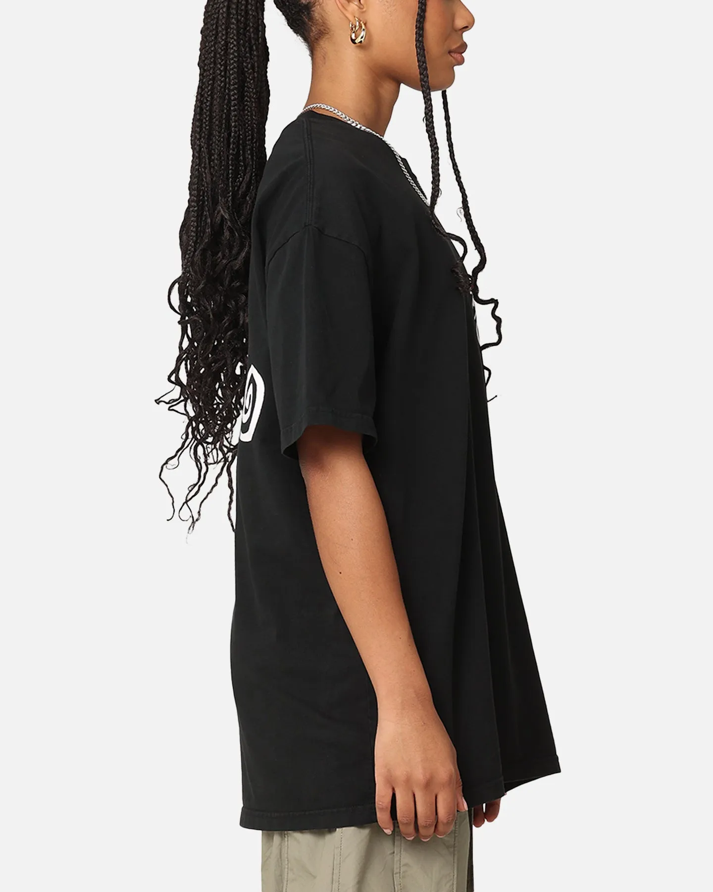 S Double Shawn Dot T-Shirt Washed Black