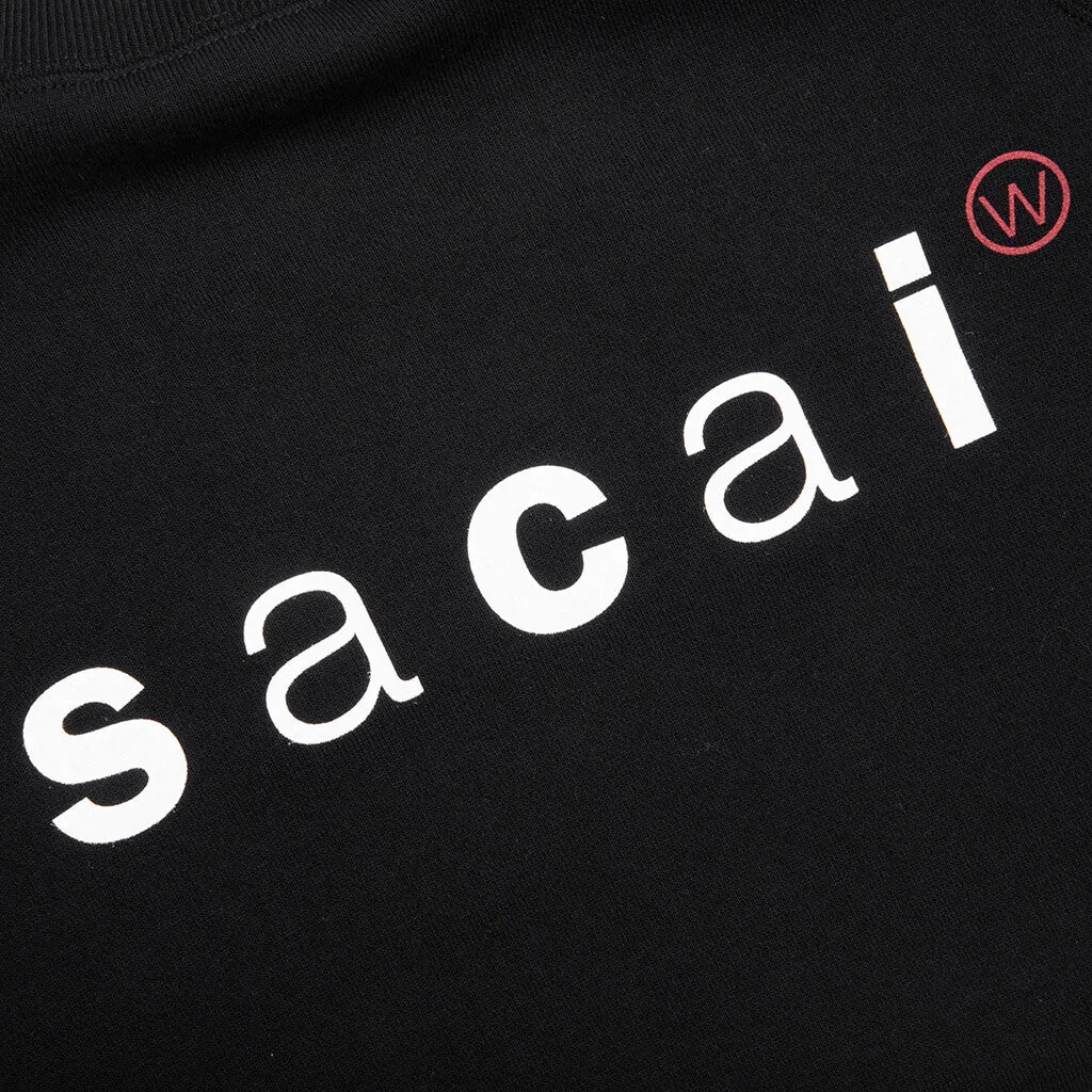 Sacai x WTAPS Print Pullover - Black