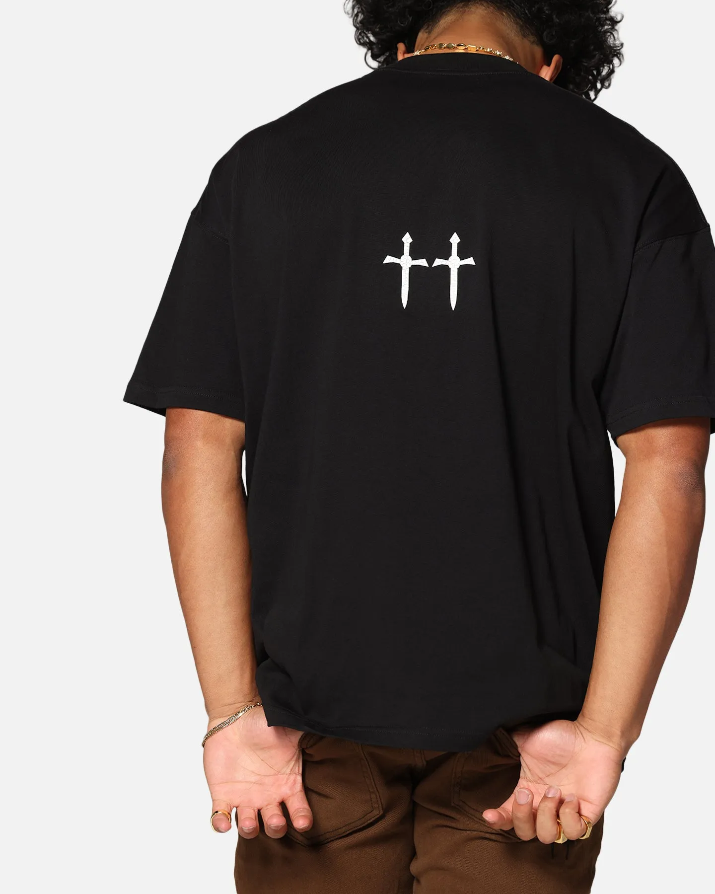 Saint Morta Dynasty Boxy T-Shirt Black