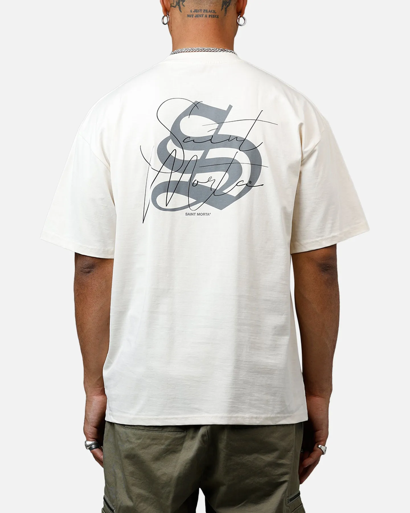 Saint Morta Eternal Shadow Drop T-Shirt Off White