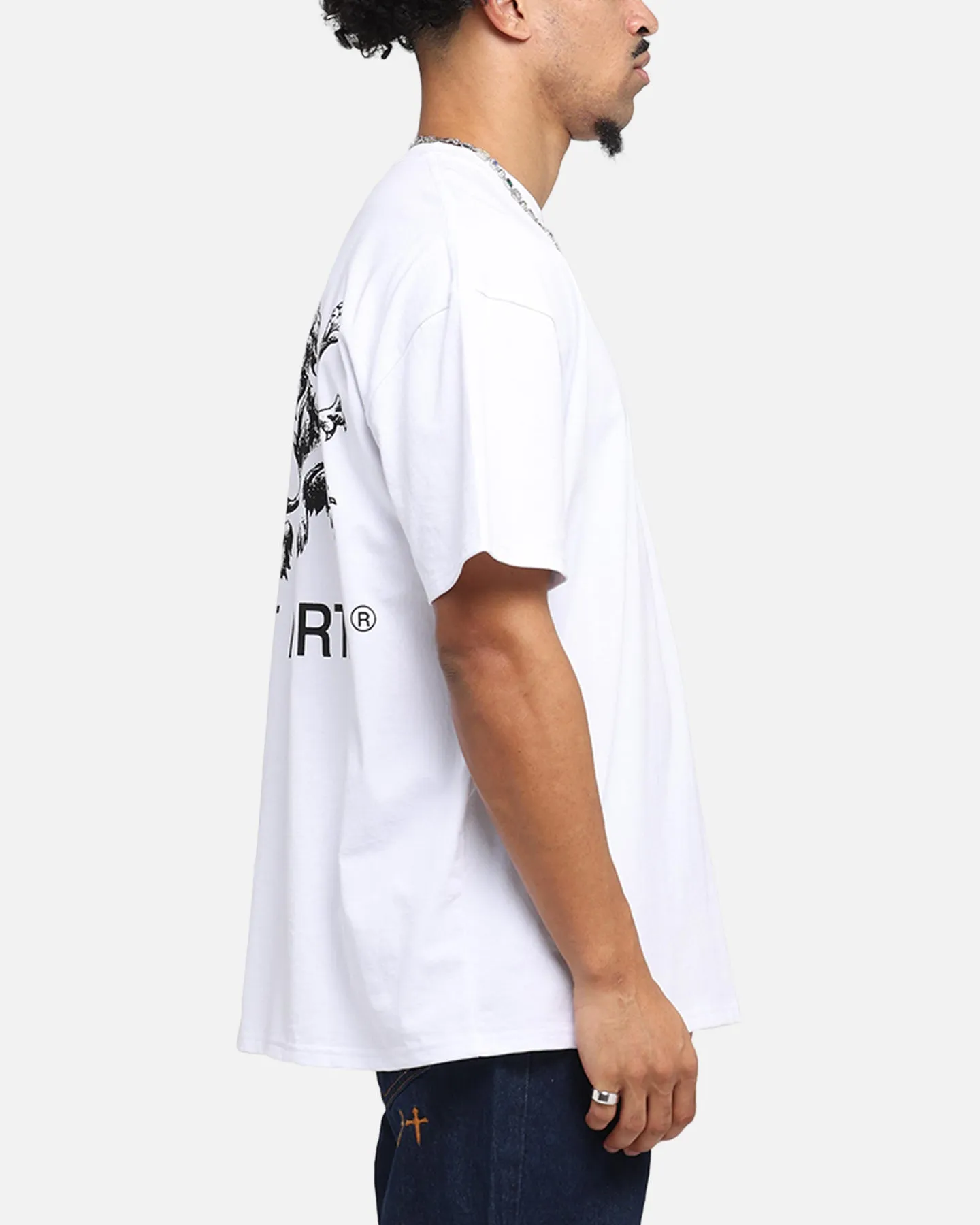 Saint Morta Lover Club Boxy T-Shirt White