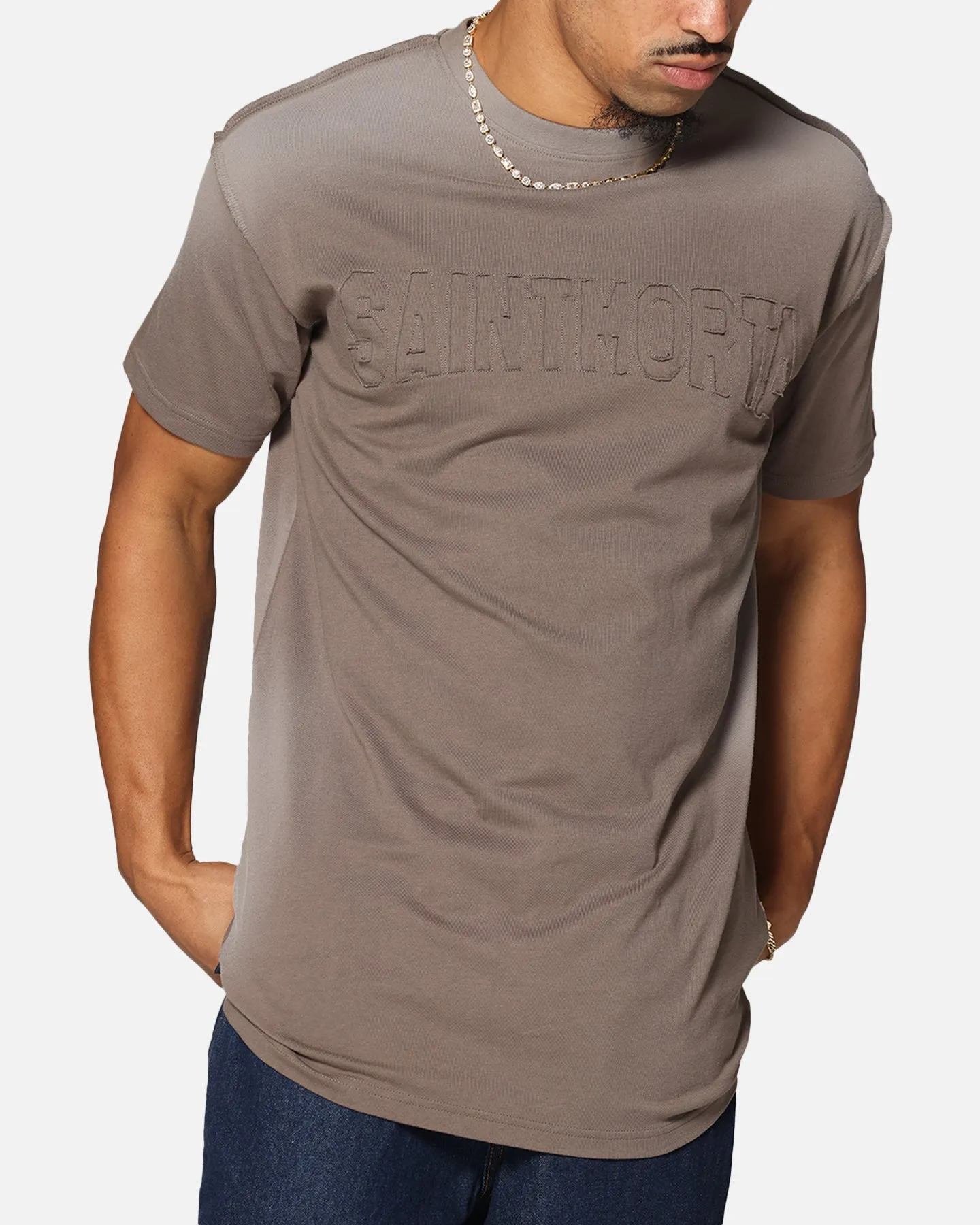 Saint Morta Manticore Lafayette T-Shirt Sunfade Brown