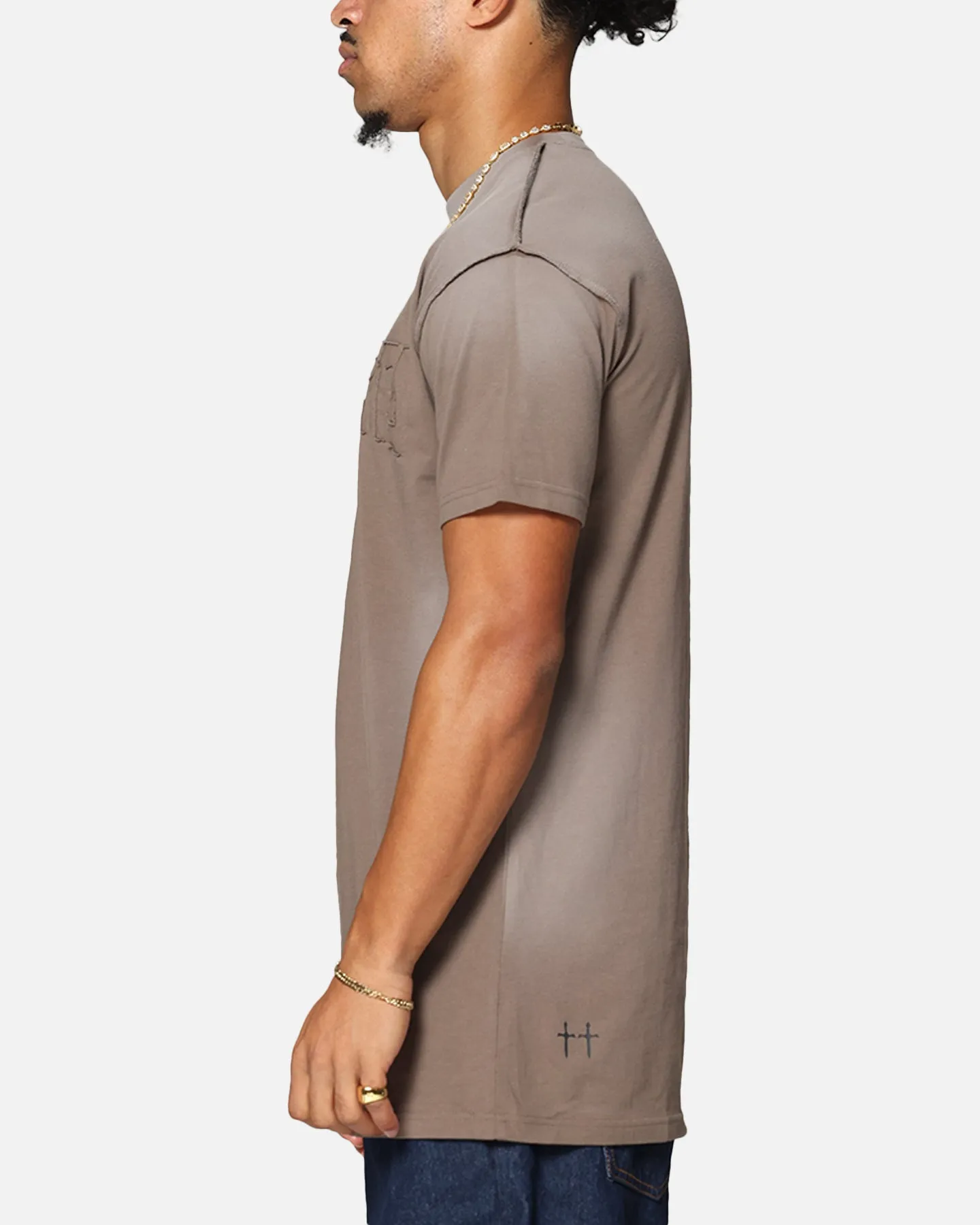 Saint Morta Manticore Lafayette T-Shirt Sunfade Brown