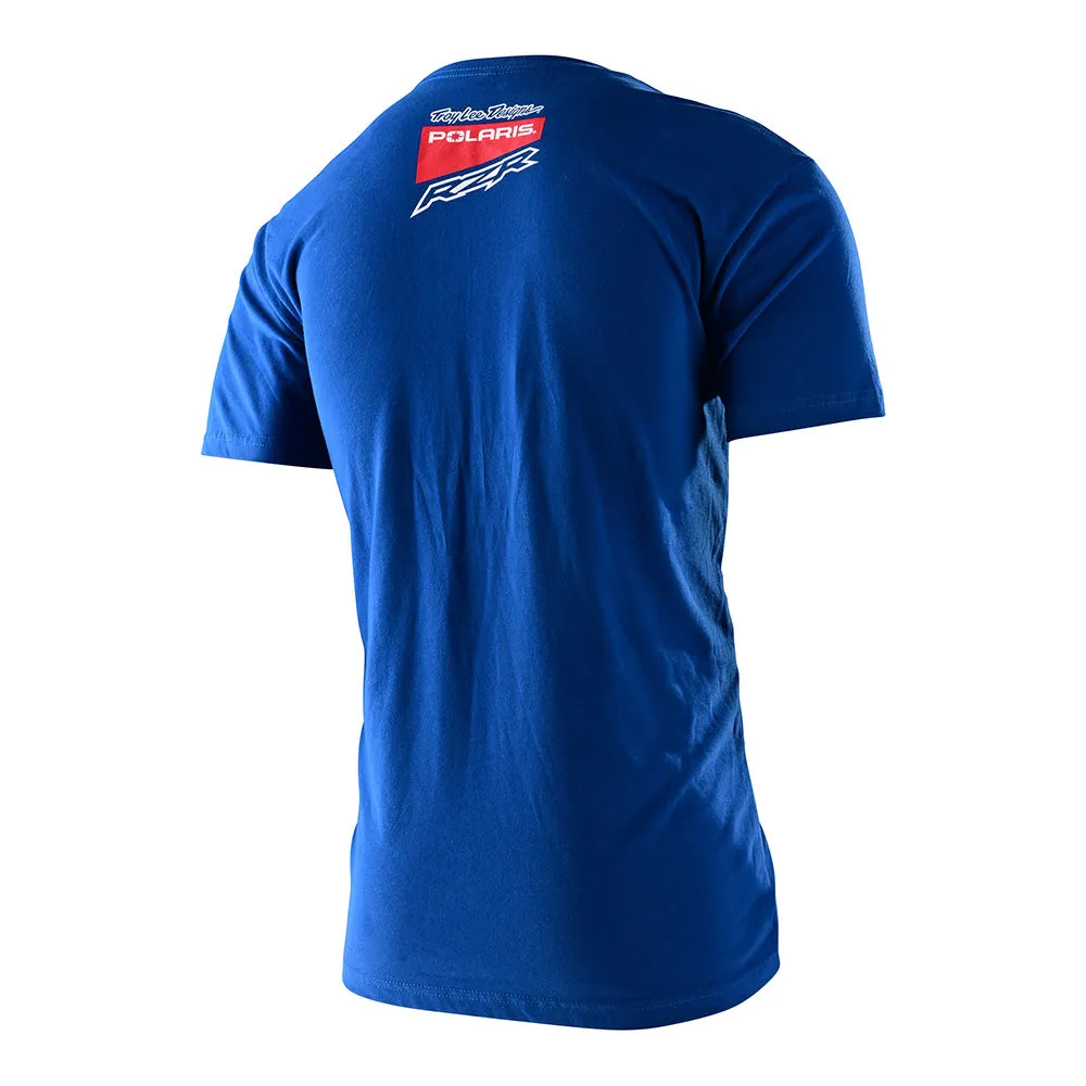 Short Sleeve Tee Polaris Blue / Red