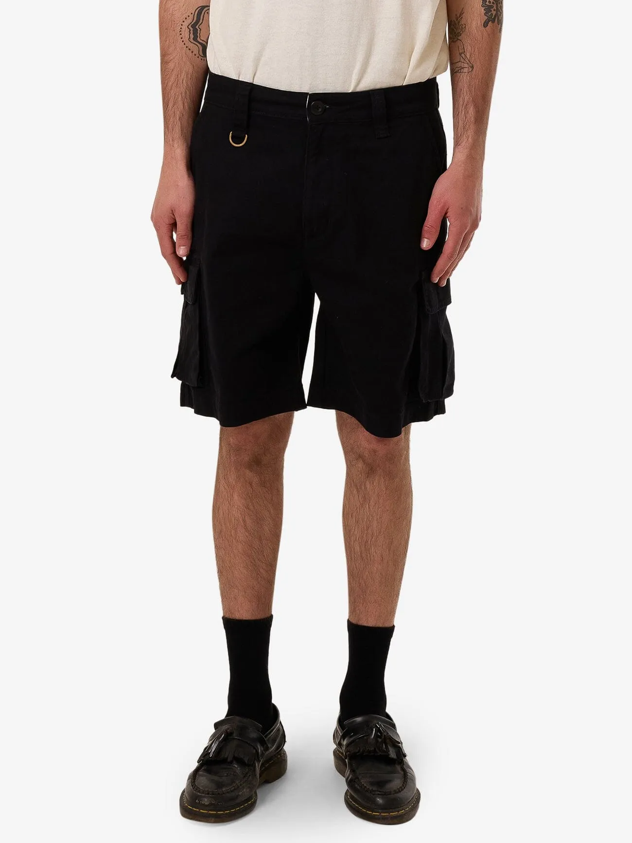Slacker Union Cargo Short - Black