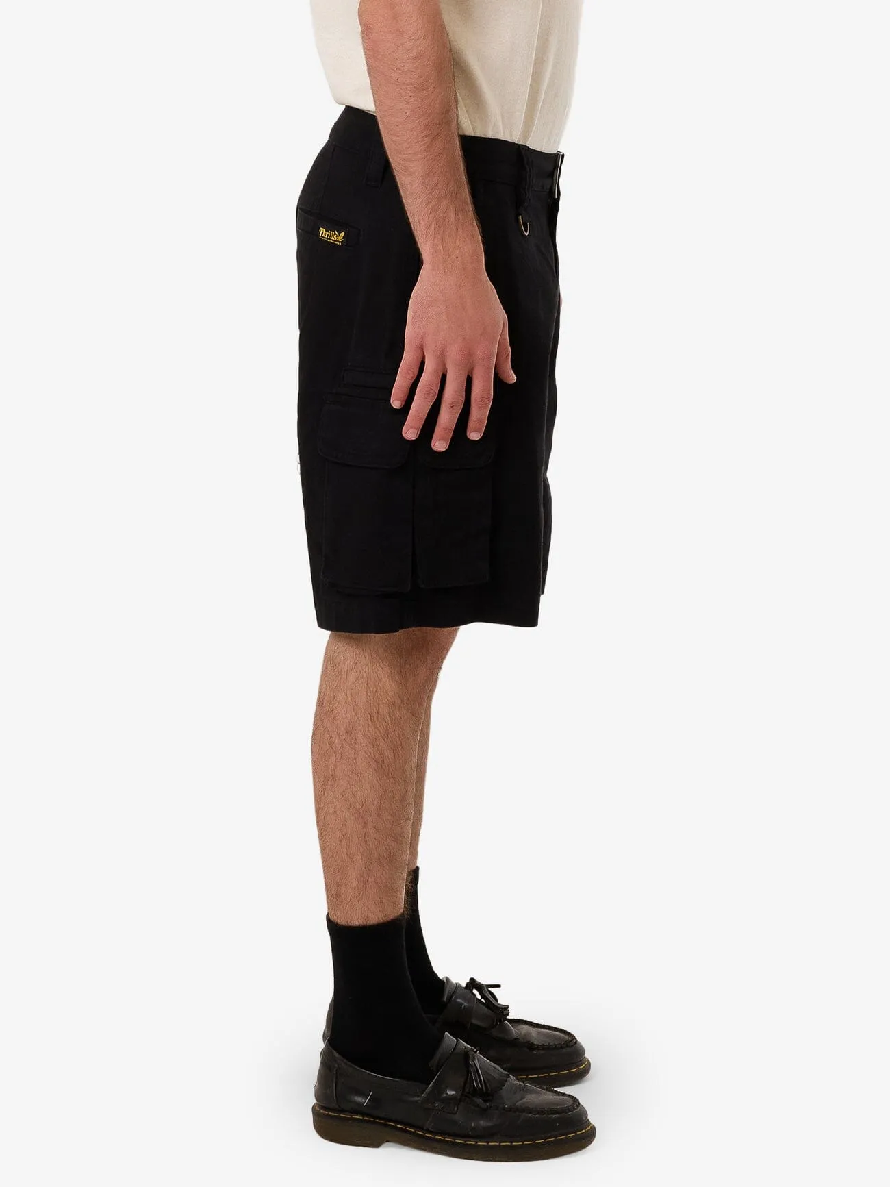 Slacker Union Cargo Short - Black