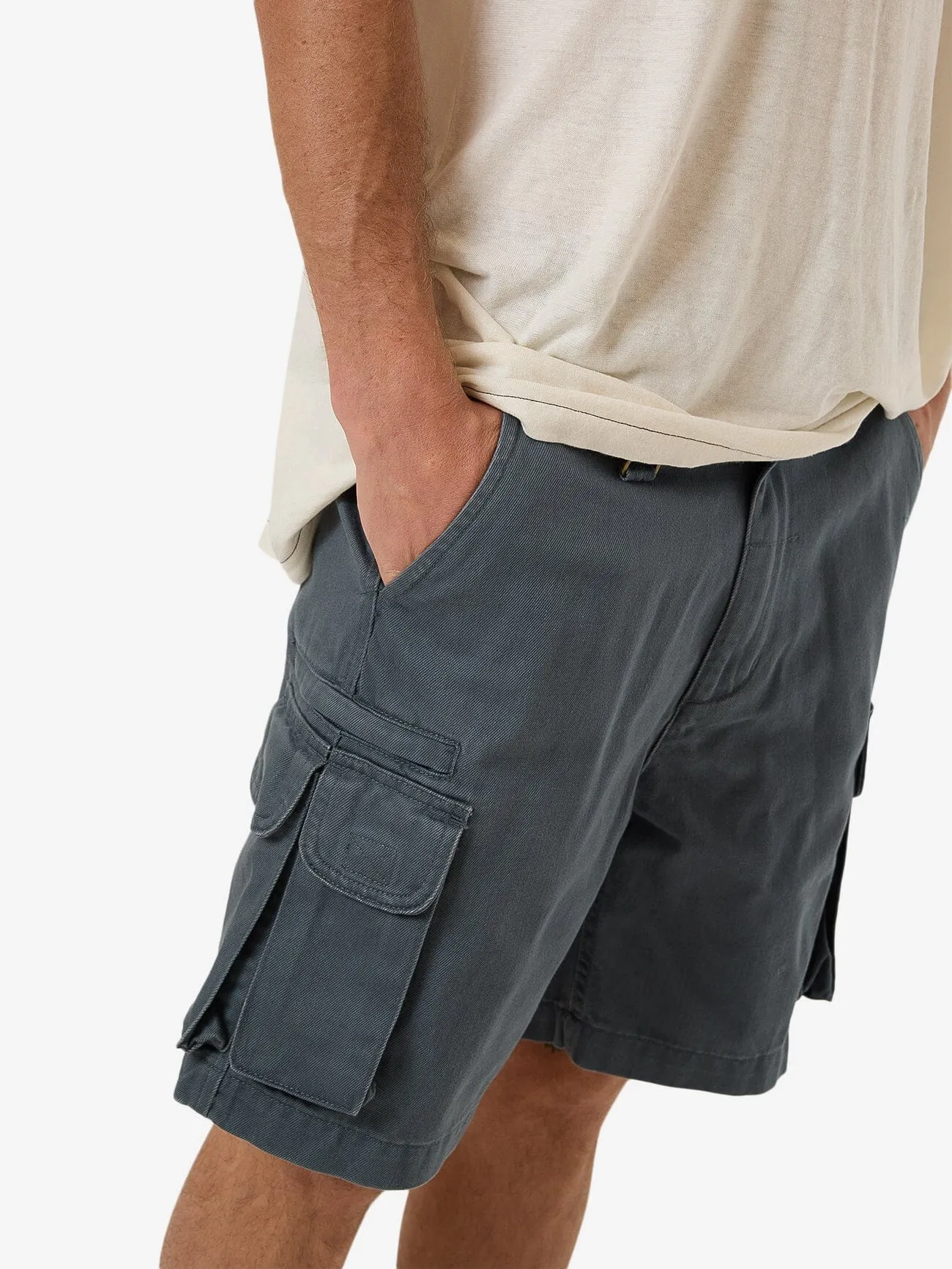 Slacker Union Cargo Short - Dark Slate