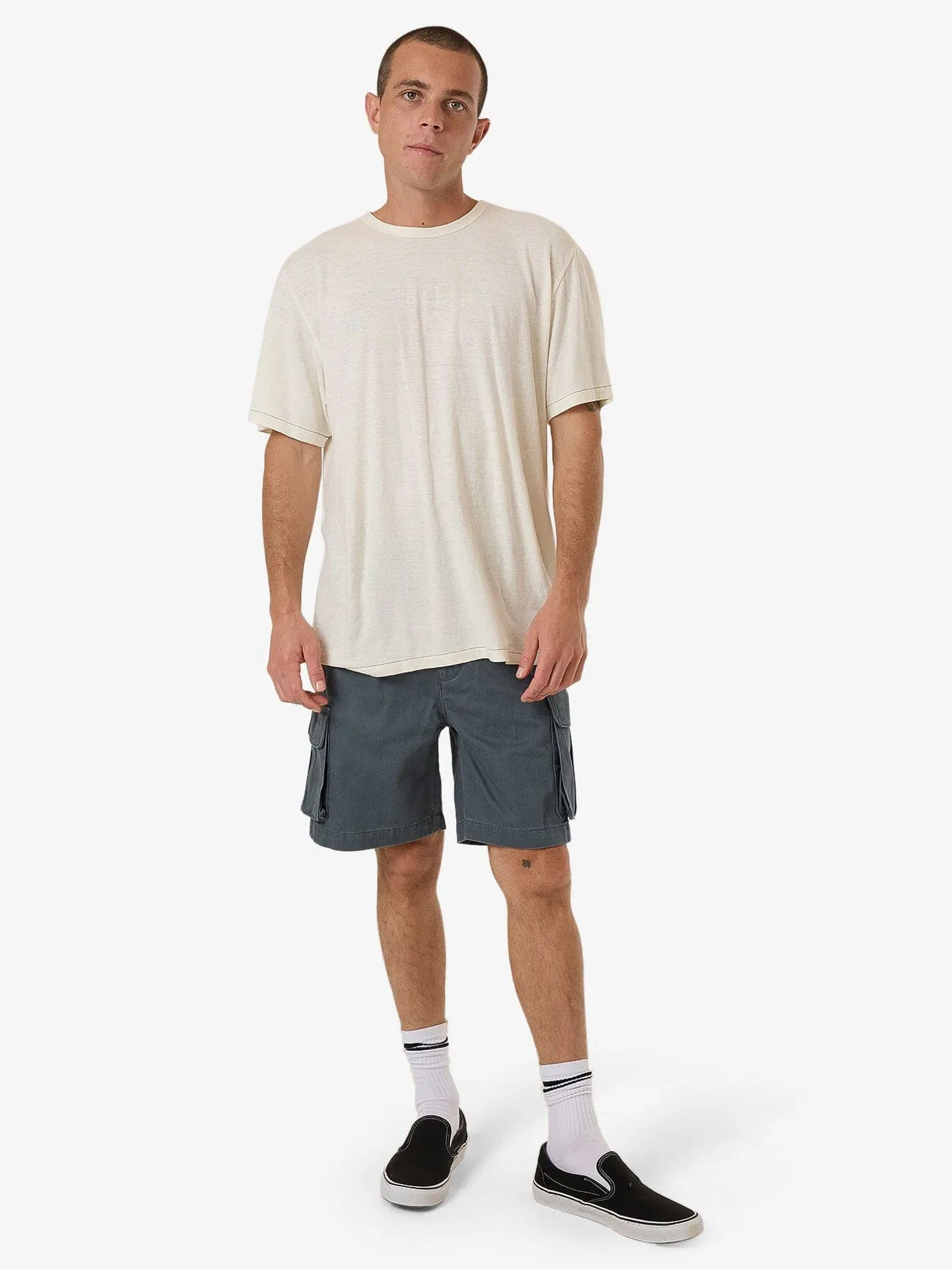 Slacker Union Cargo Short - Dark Slate