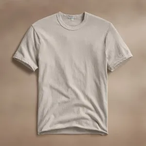 Slub Jersey Short Sleeve Crew - Salt Pigment