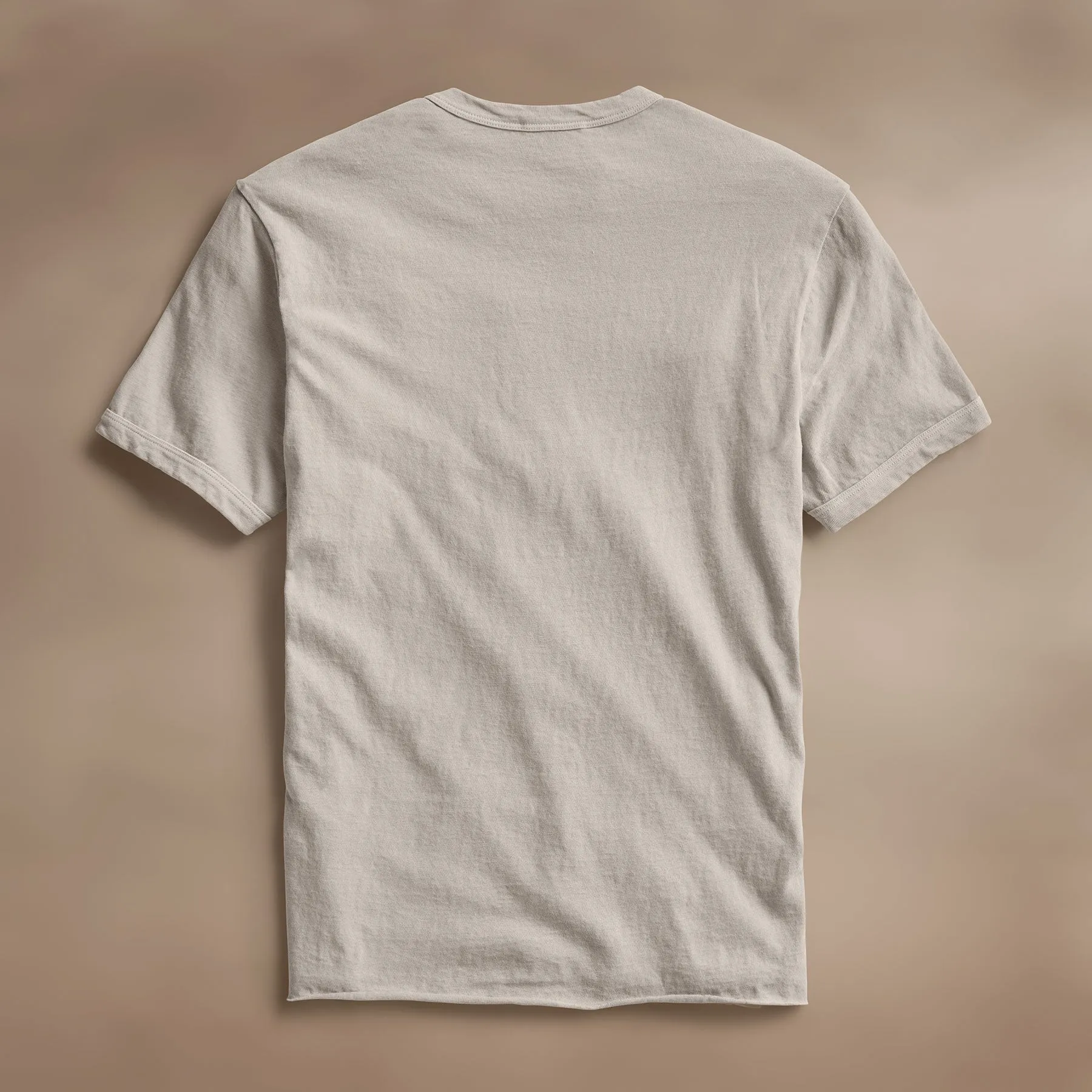 Slub Jersey Short Sleeve Crew - Salt Pigment