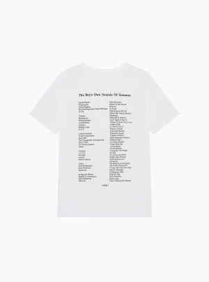 Sounds of the Summer 1991 Playlist T-Shirt White