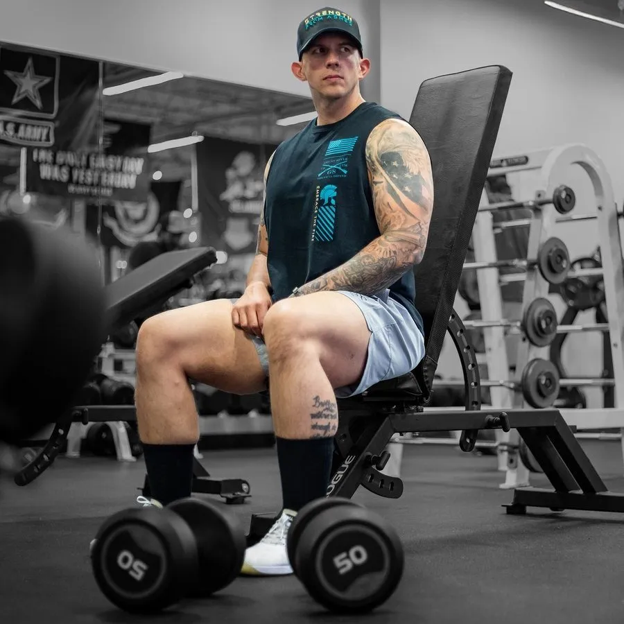 Strength From Ashes Muscle Tank - Black