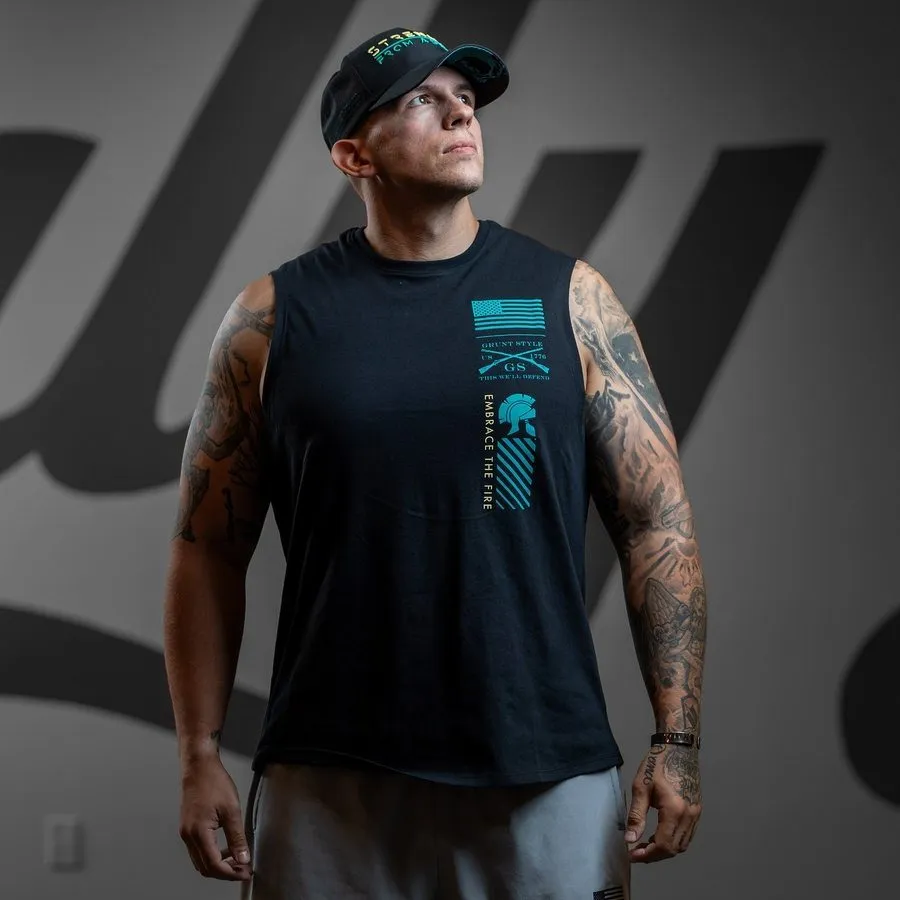 Strength From Ashes Muscle Tank - Black