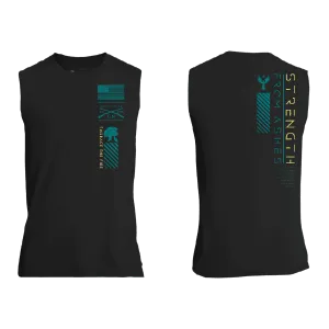 Strength From Ashes Muscle Tank - Black