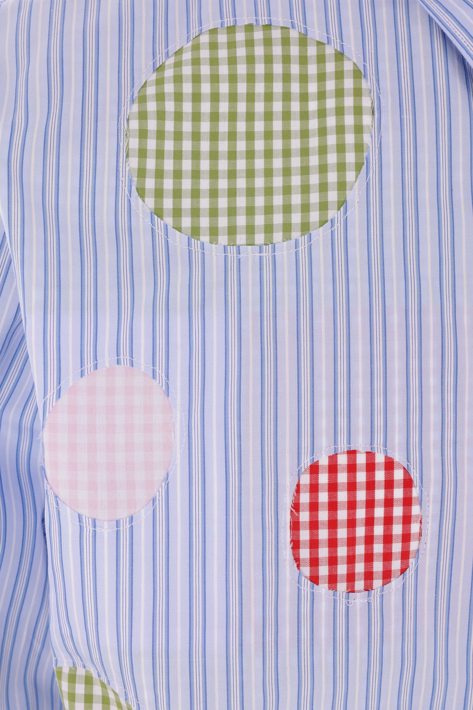 striped cotton poplin shirt
