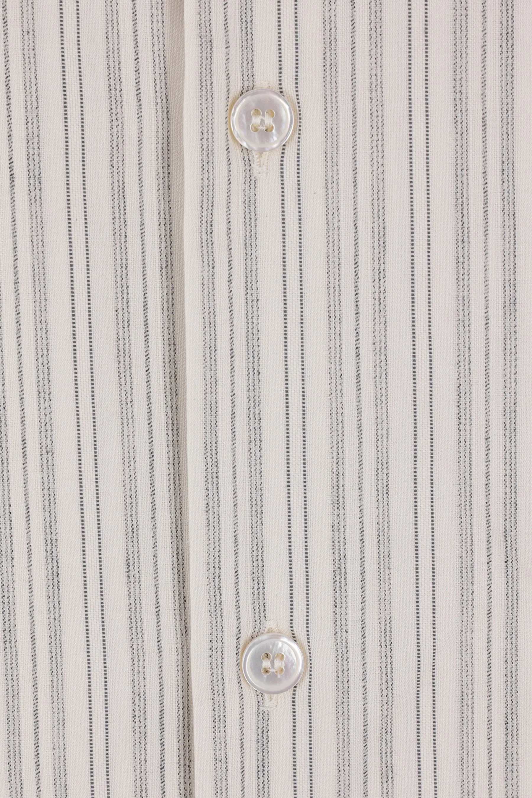 striped cotton pyjama shirt