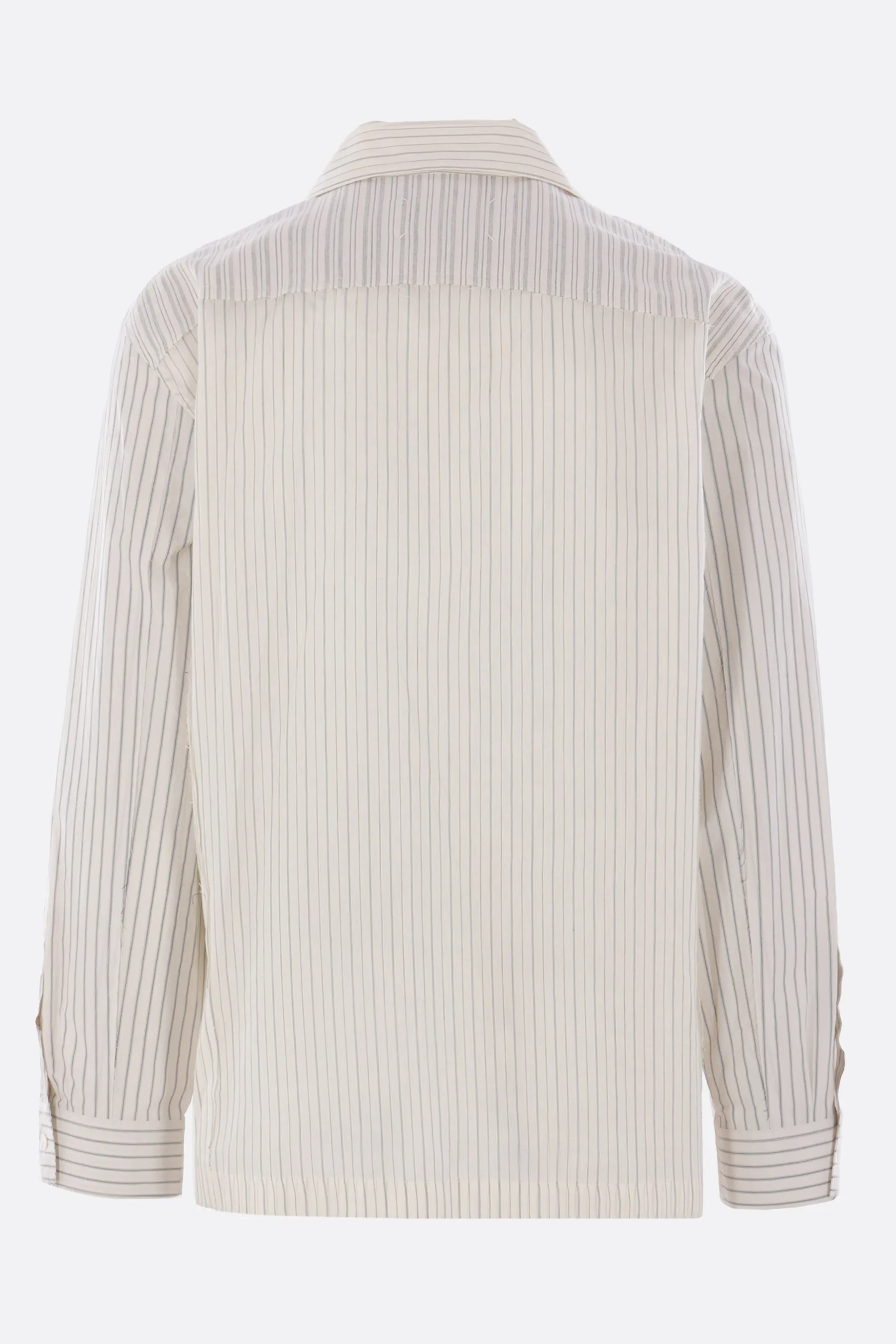 striped cotton pyjama shirt