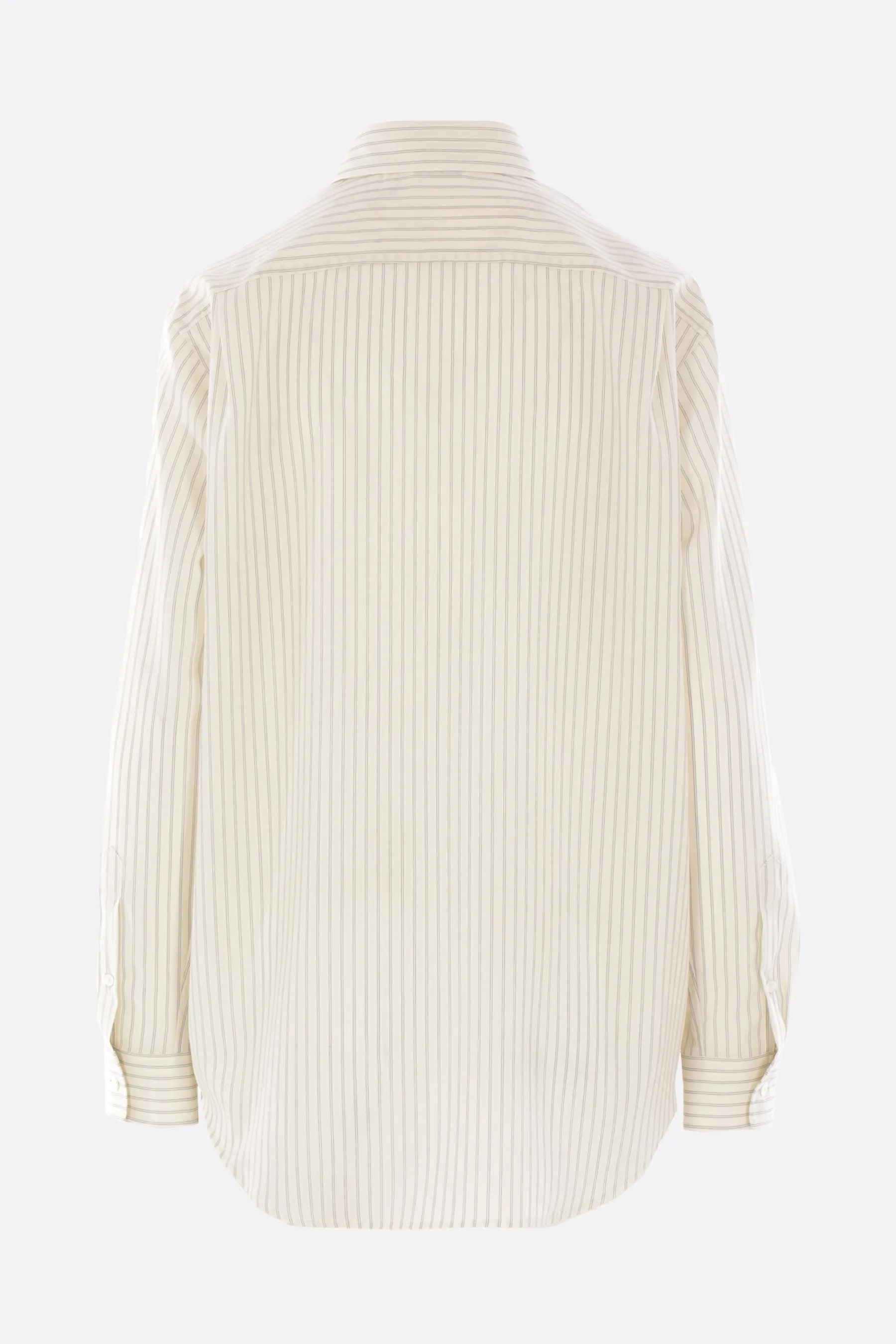 striped wool shirt