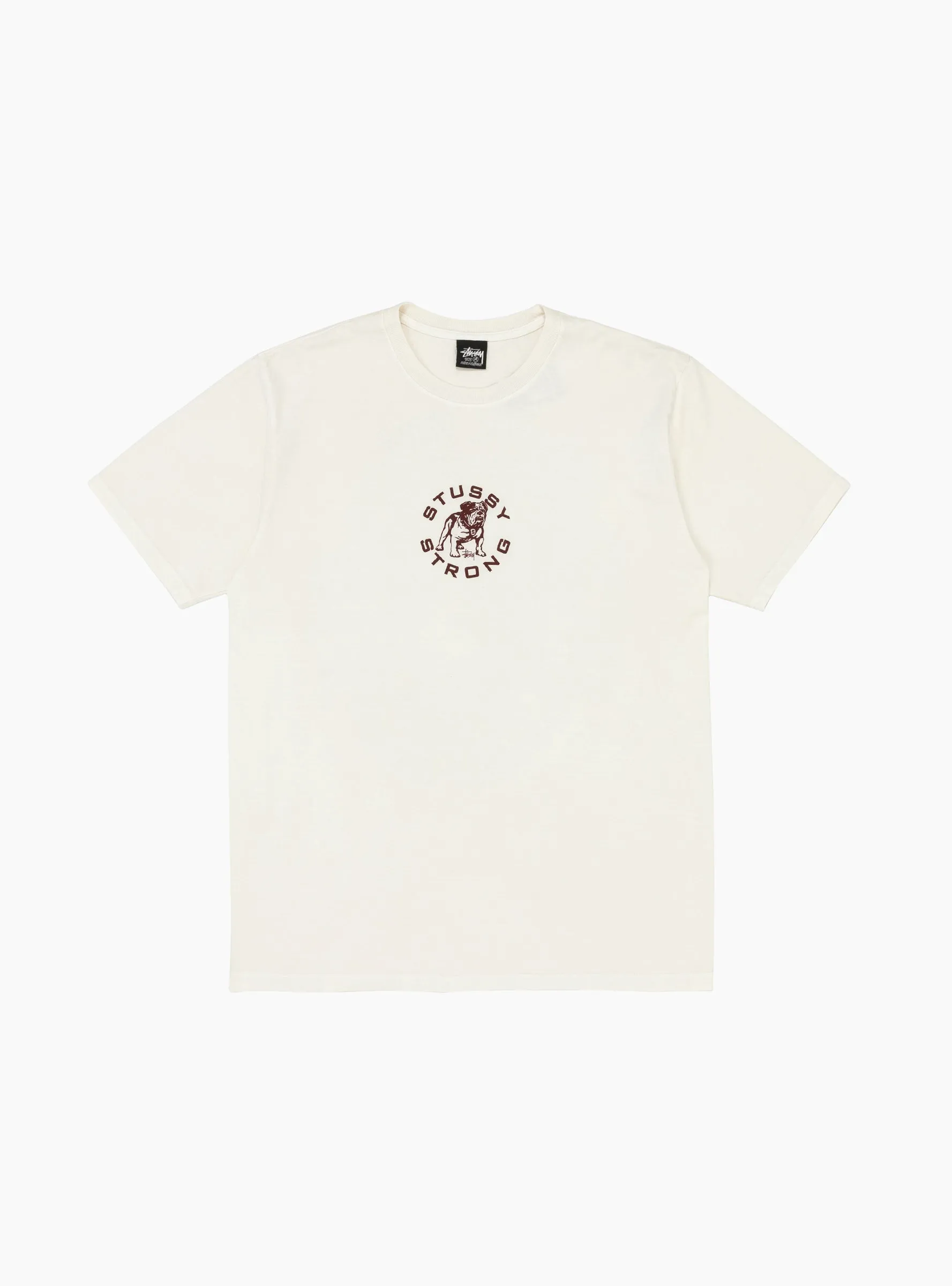 Strong Mac Pig. Dyed Tee Natural