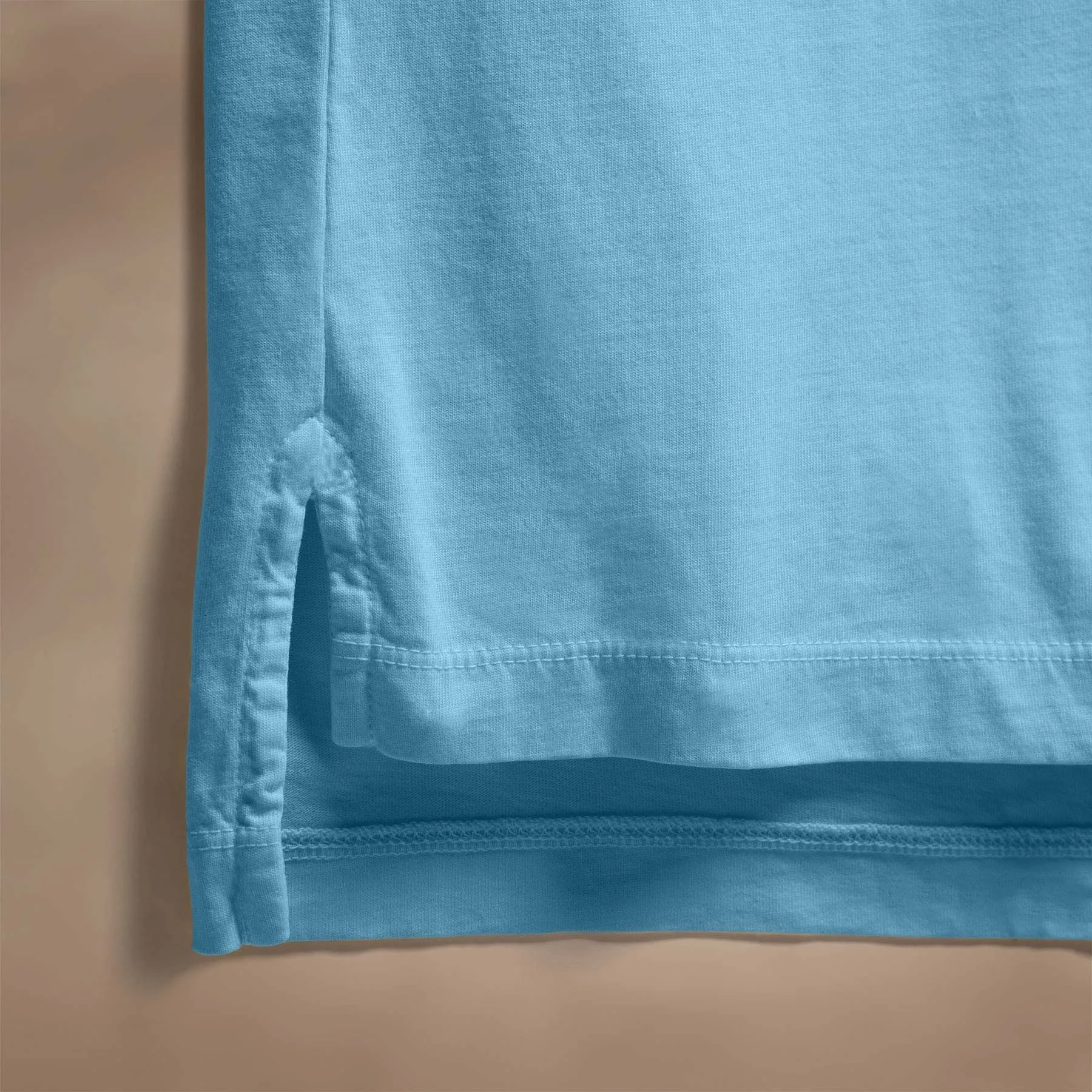 Sueded Jersey Polo - Skipper Pigment