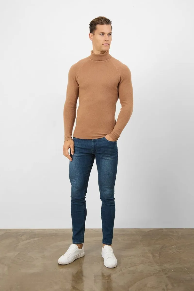 Supersoft Turtleneck in Camel