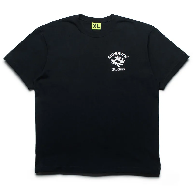 Supervsn Freeform Tee - Black