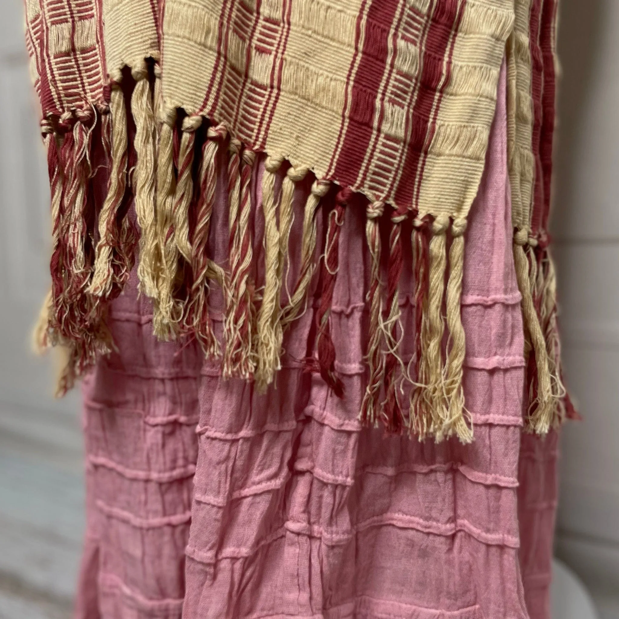 Traditional Chiapas Huipil - V-Neck Gala