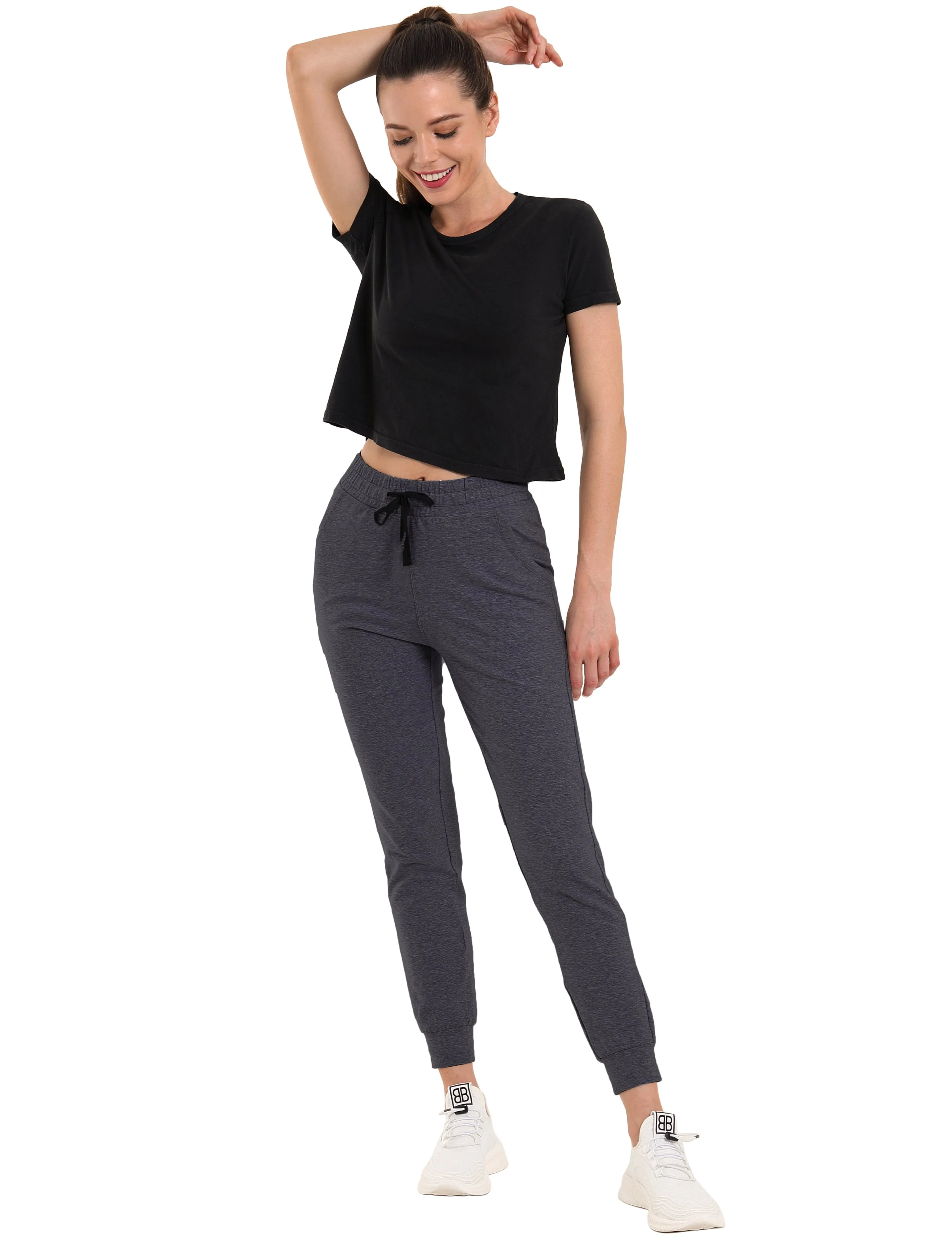 Training Joggers heathercharcoal ins_Golf