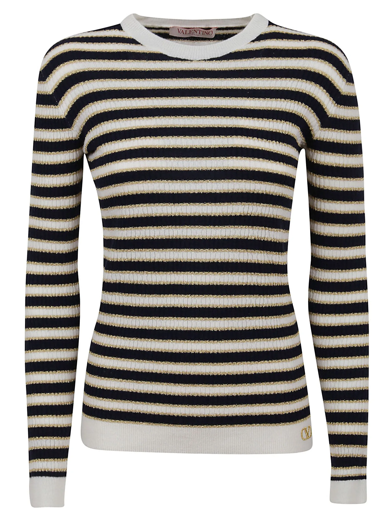 Valentino Striped Crewneck Jumper
