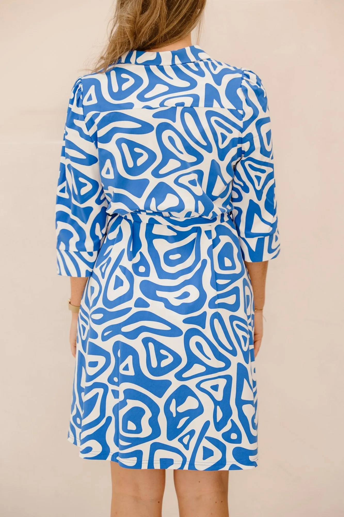 Wilke dress 245 cobalt blue