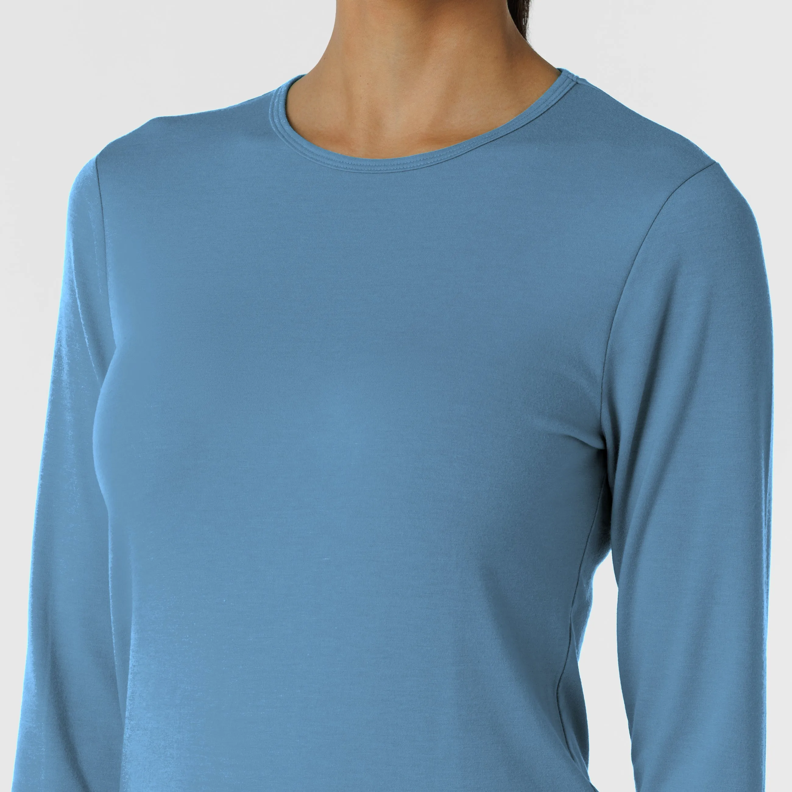 Women's 3-Pack Essential Layer Long Sleeve - Black/White/Pacific Blue