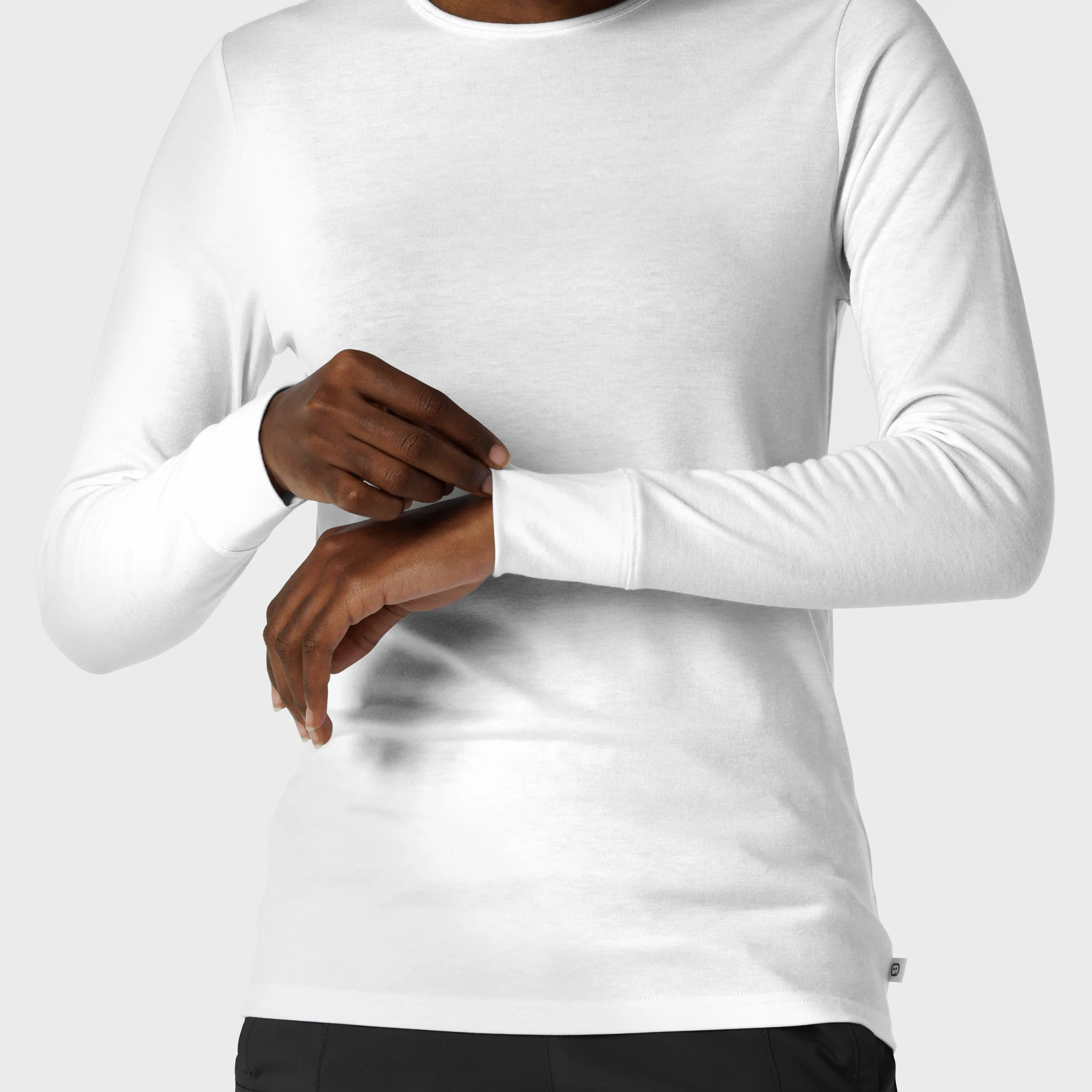 Women's 3-Pack Essential Layer Long Sleeve - Black/White/Pacific Blue