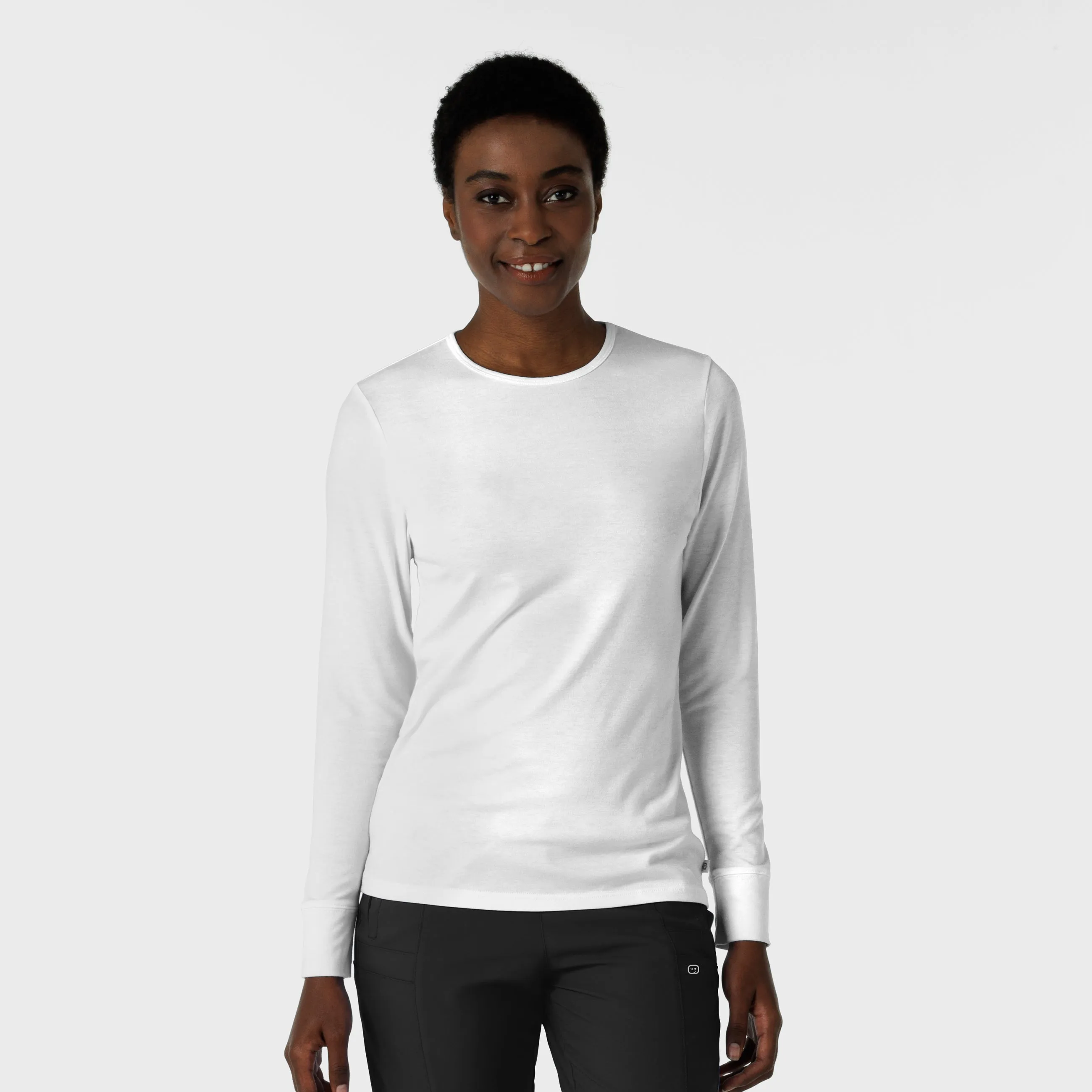 Women's 3-Pack Essential Layer Long Sleeve - Black/White/Pacific Blue