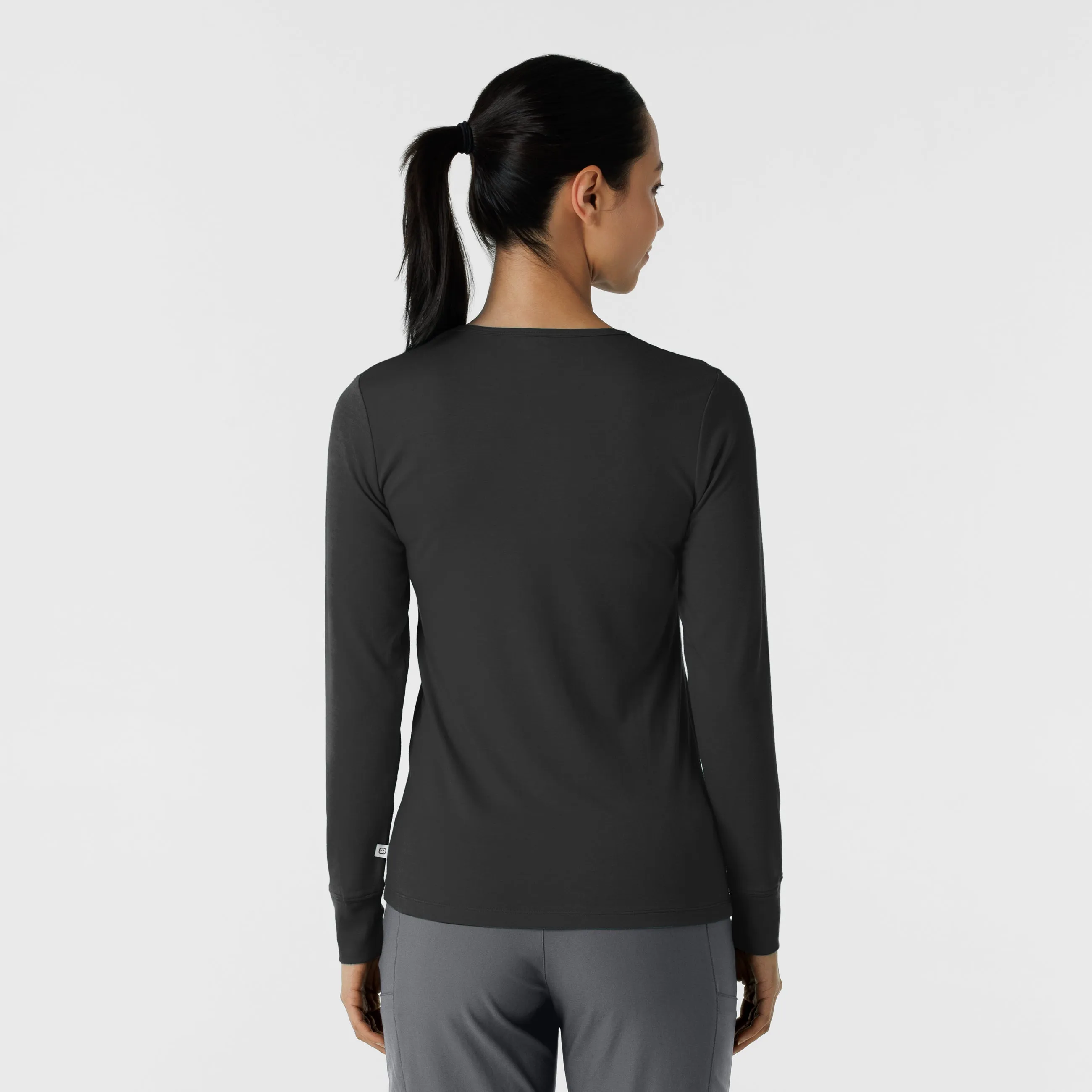 Women's 3-Pack Essential Layer Long Sleeve - Black/White/Pacific Blue