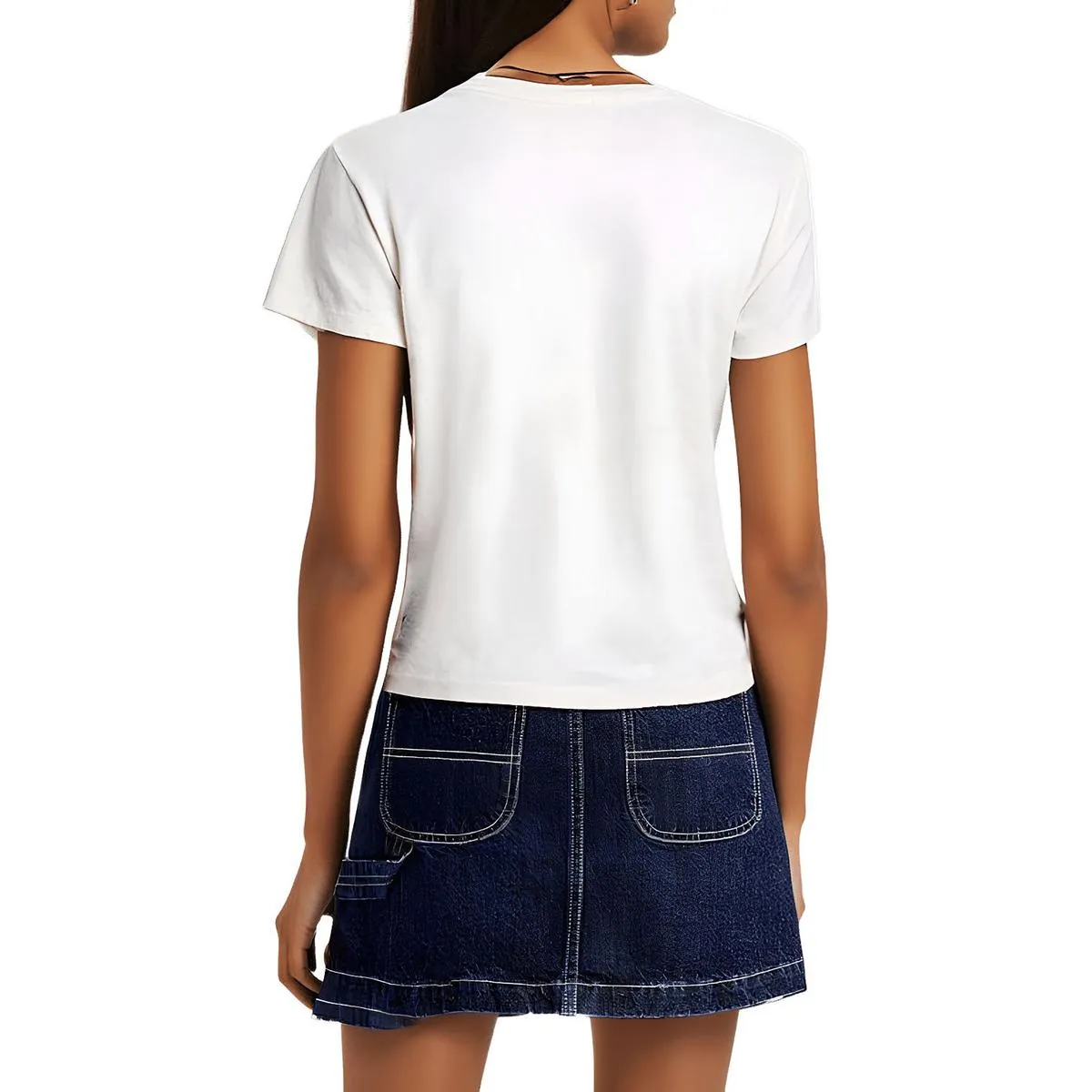 Womens Graphic Cotton Graphic T-Shirt