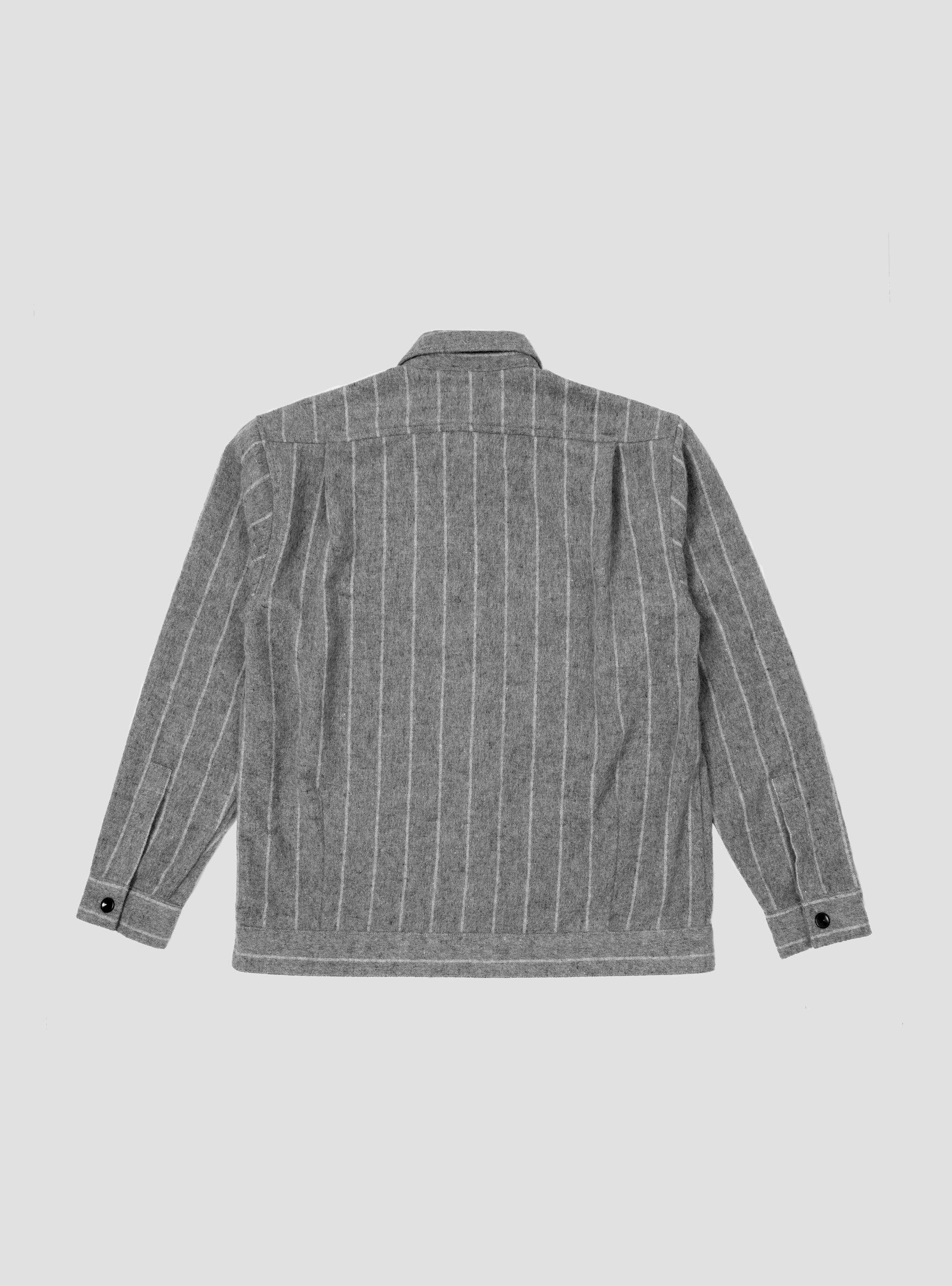 Wool CPO Shirt Grey