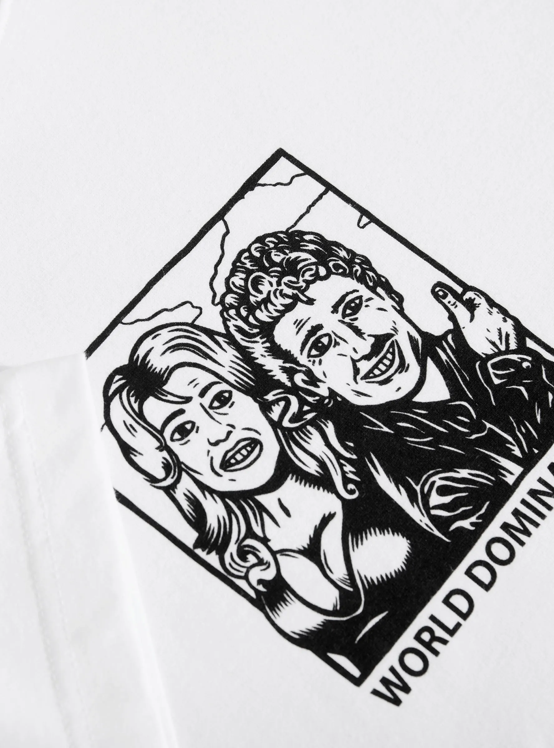 World Domination Tee White