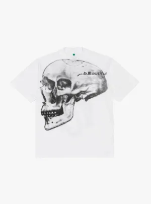 x Shiga Skull T-Shirt White