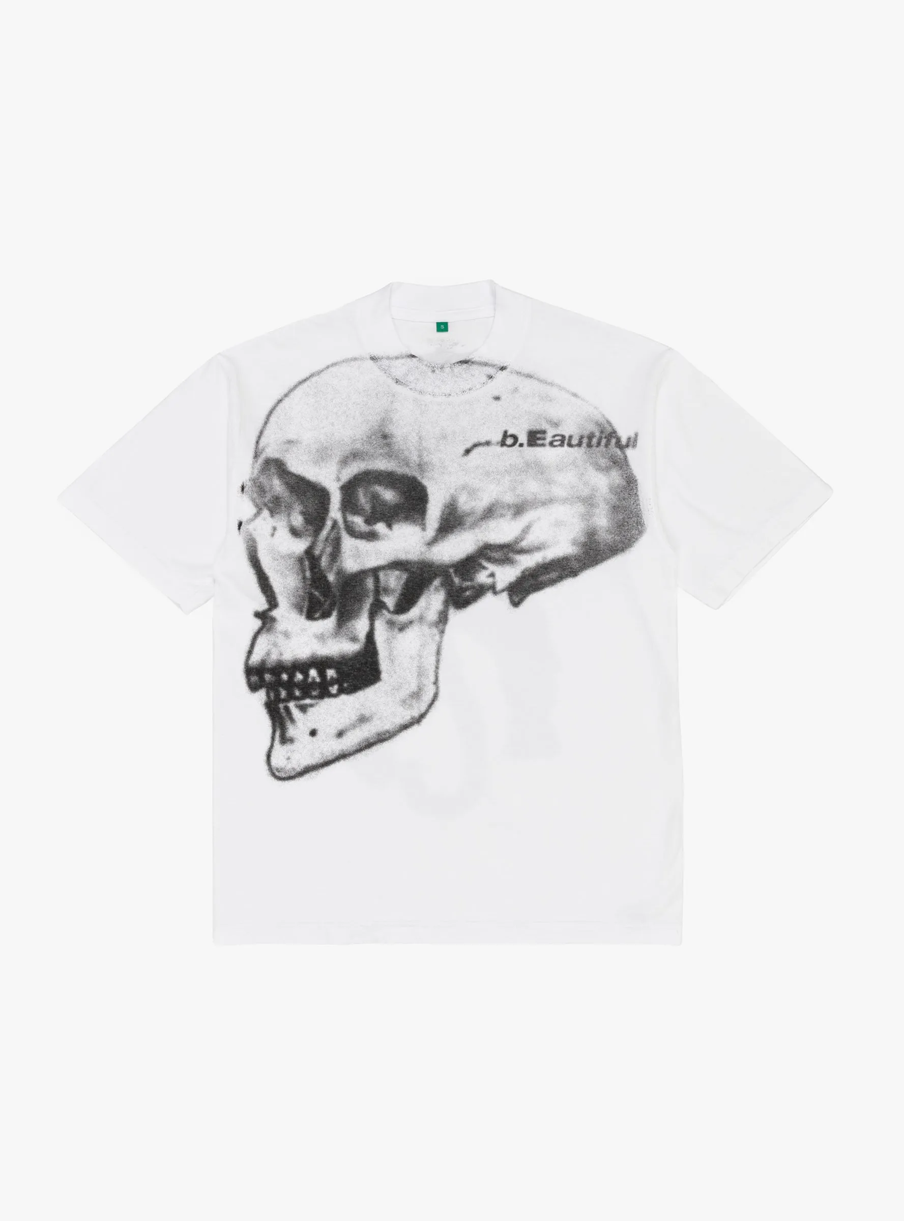 x Shiga Skull T-Shirt White