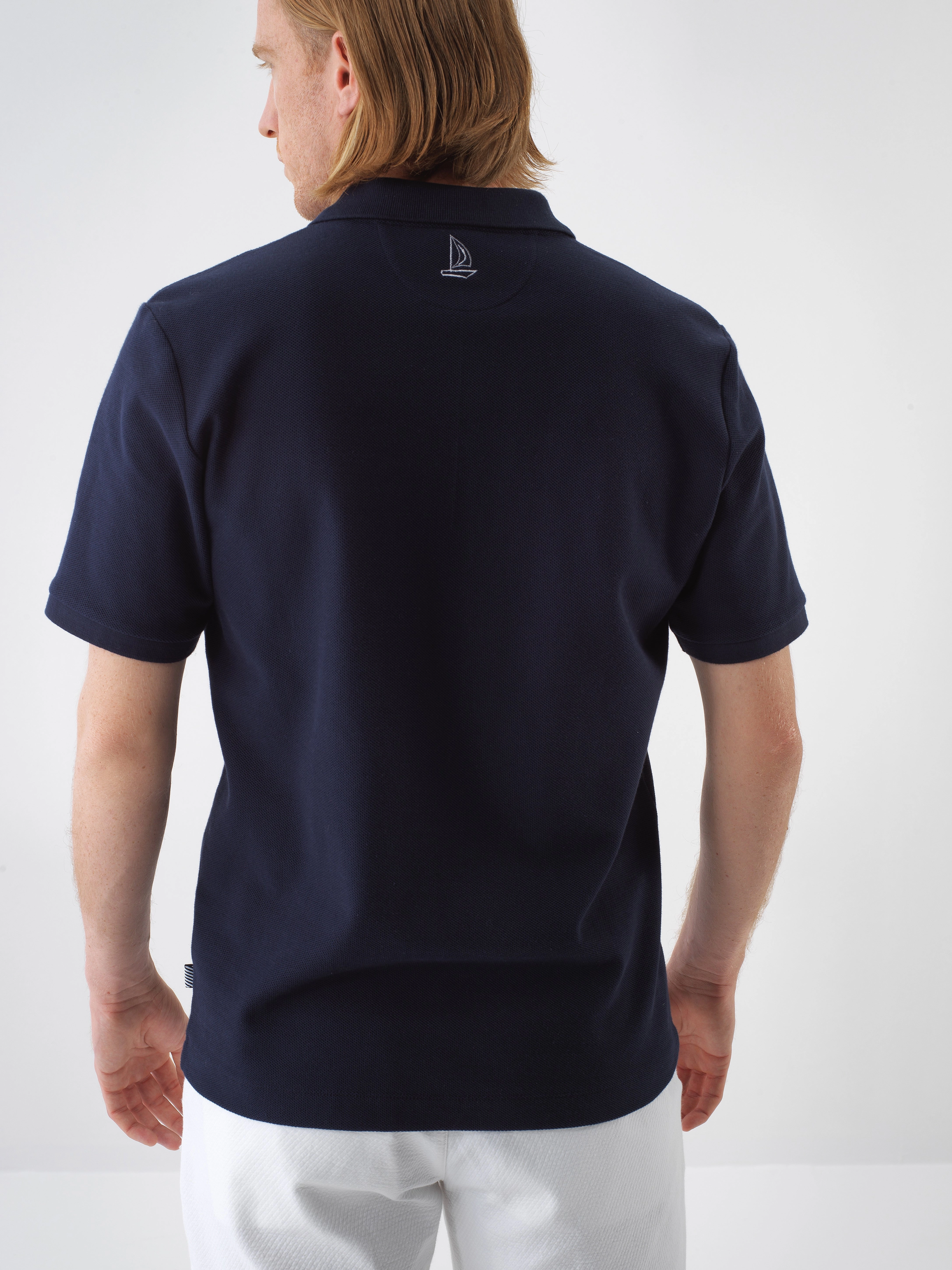 Xint Short Sleeved Navy Basic Polo