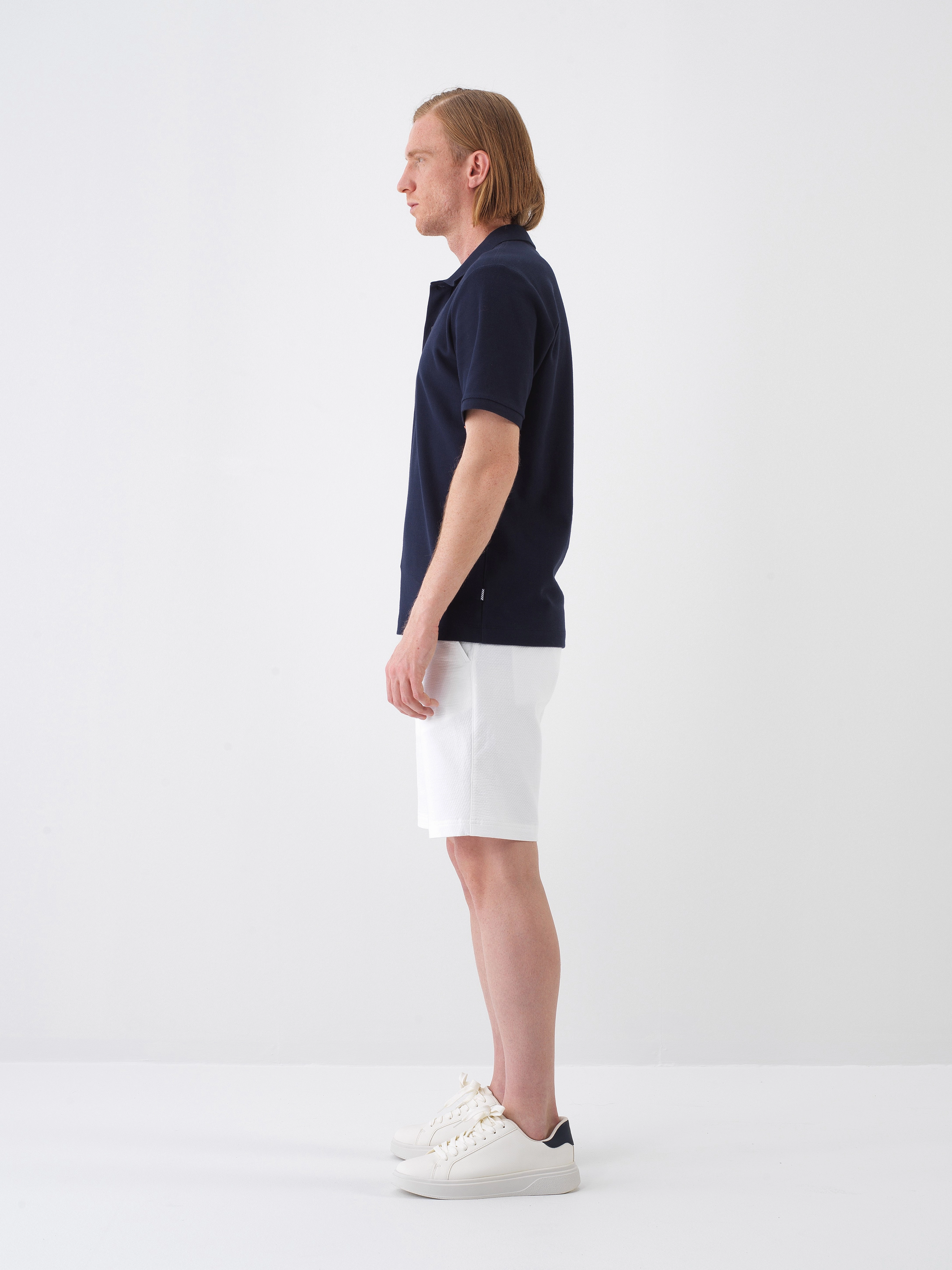 Xint Short Sleeved Navy Basic Polo