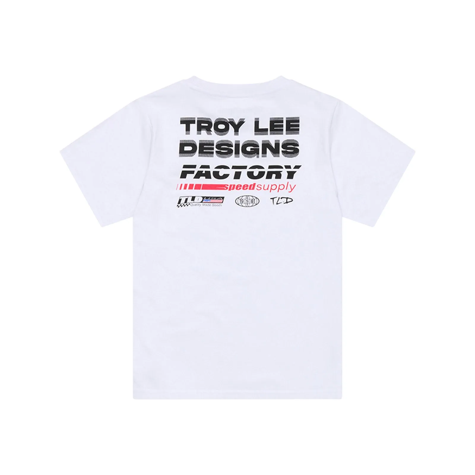 Youth Short Sleeve Tee Factory White