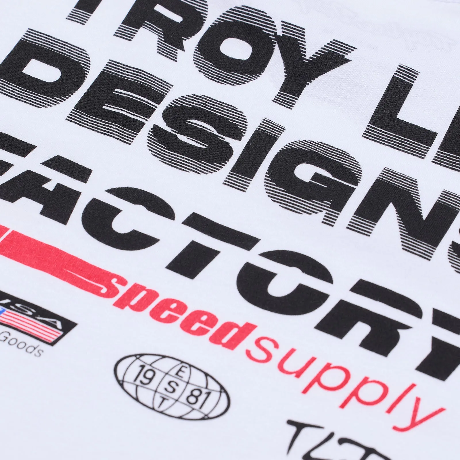 Youth Short Sleeve Tee Factory White