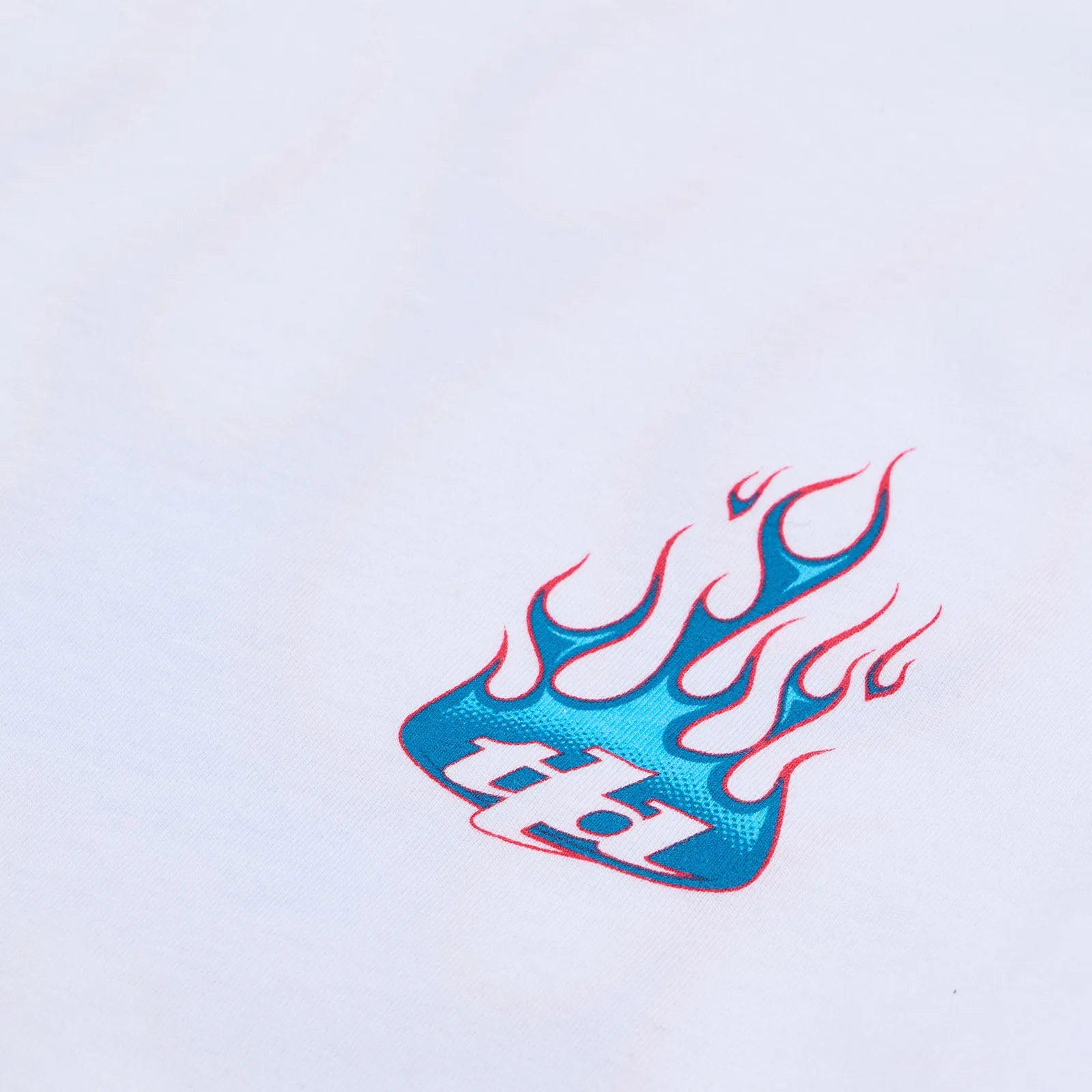 Youth Short Sleeve Tee Torched White